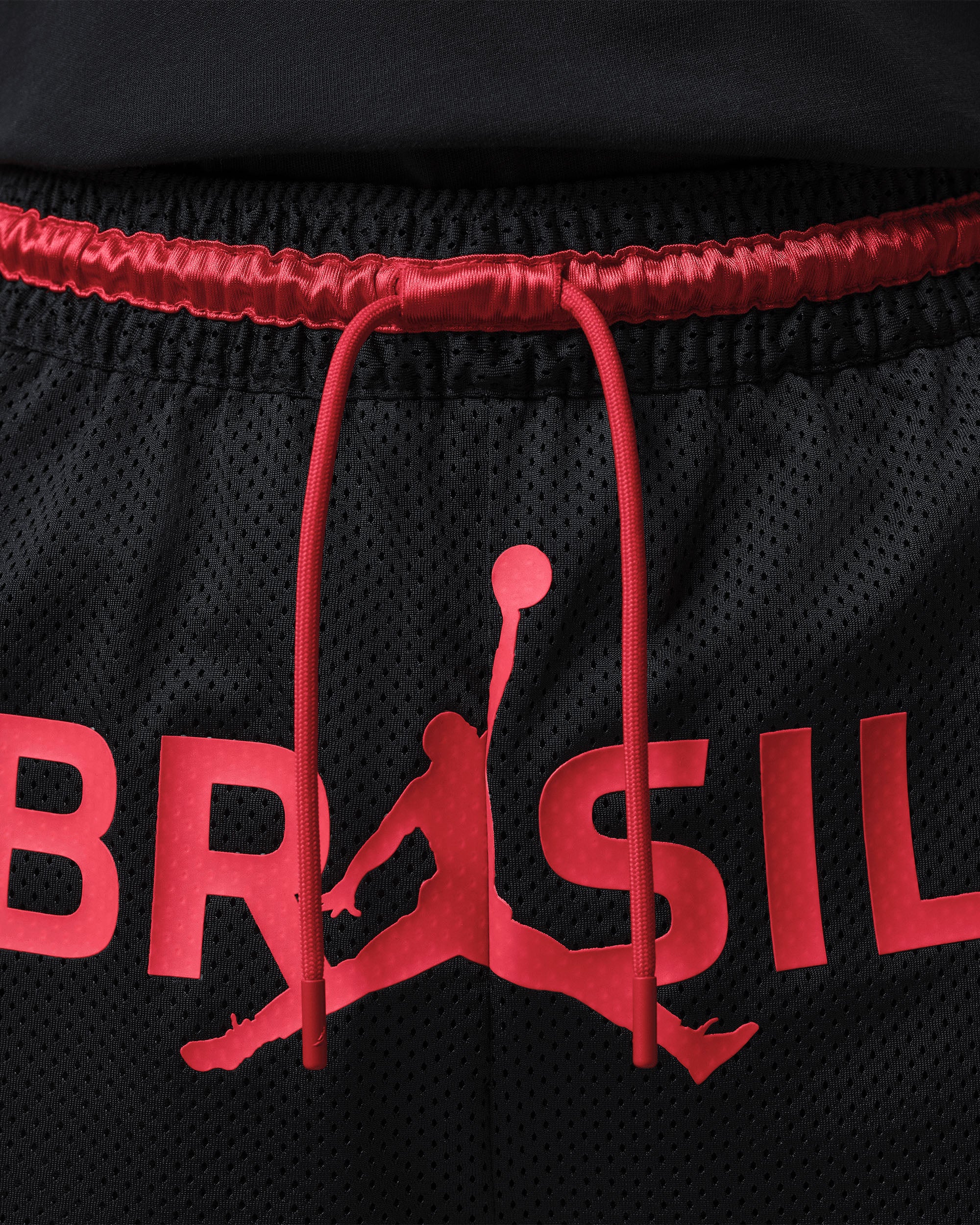 Jordan Mesh Diamond Short - Black