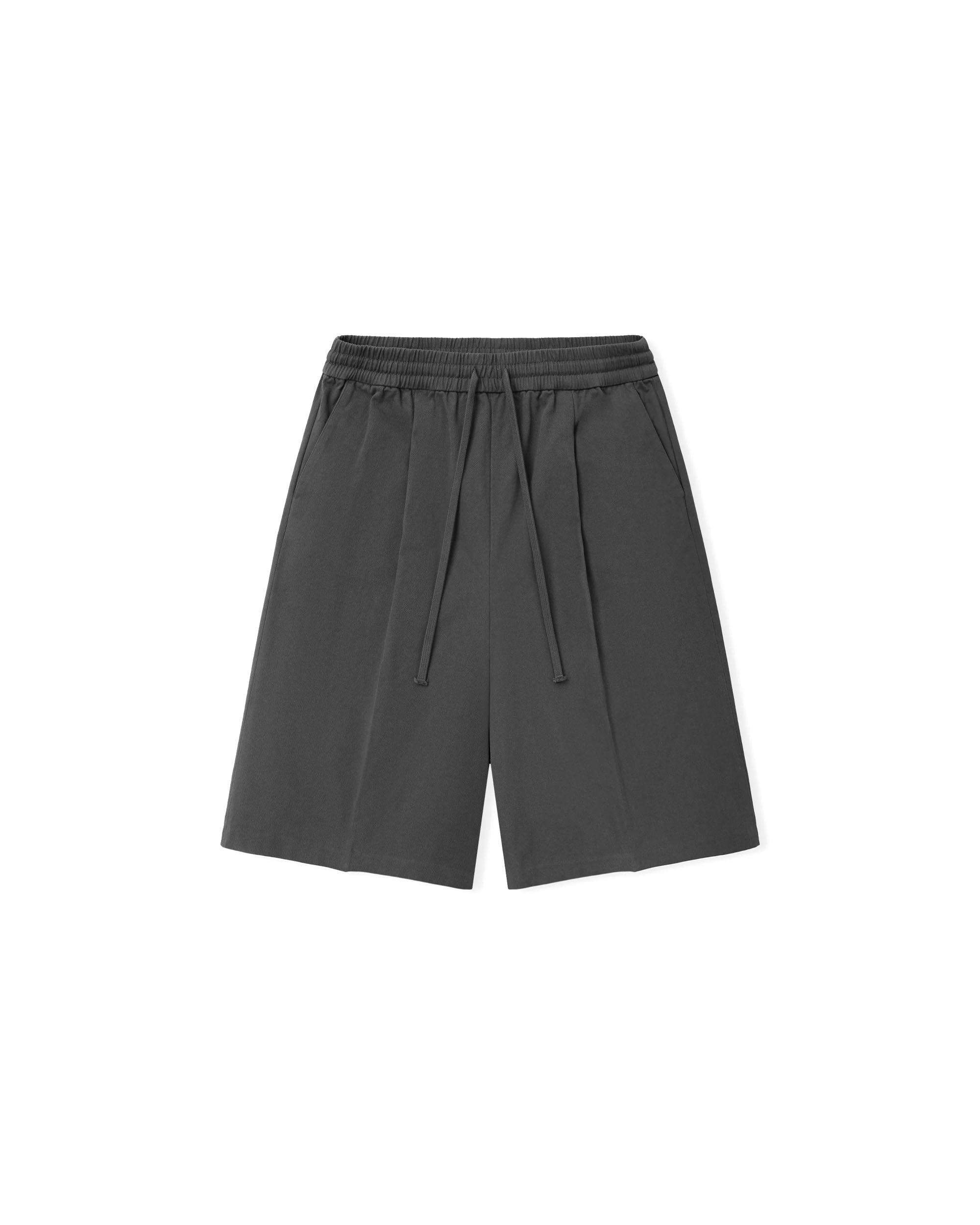 Relaxed Drawstring Short - Iron Grey