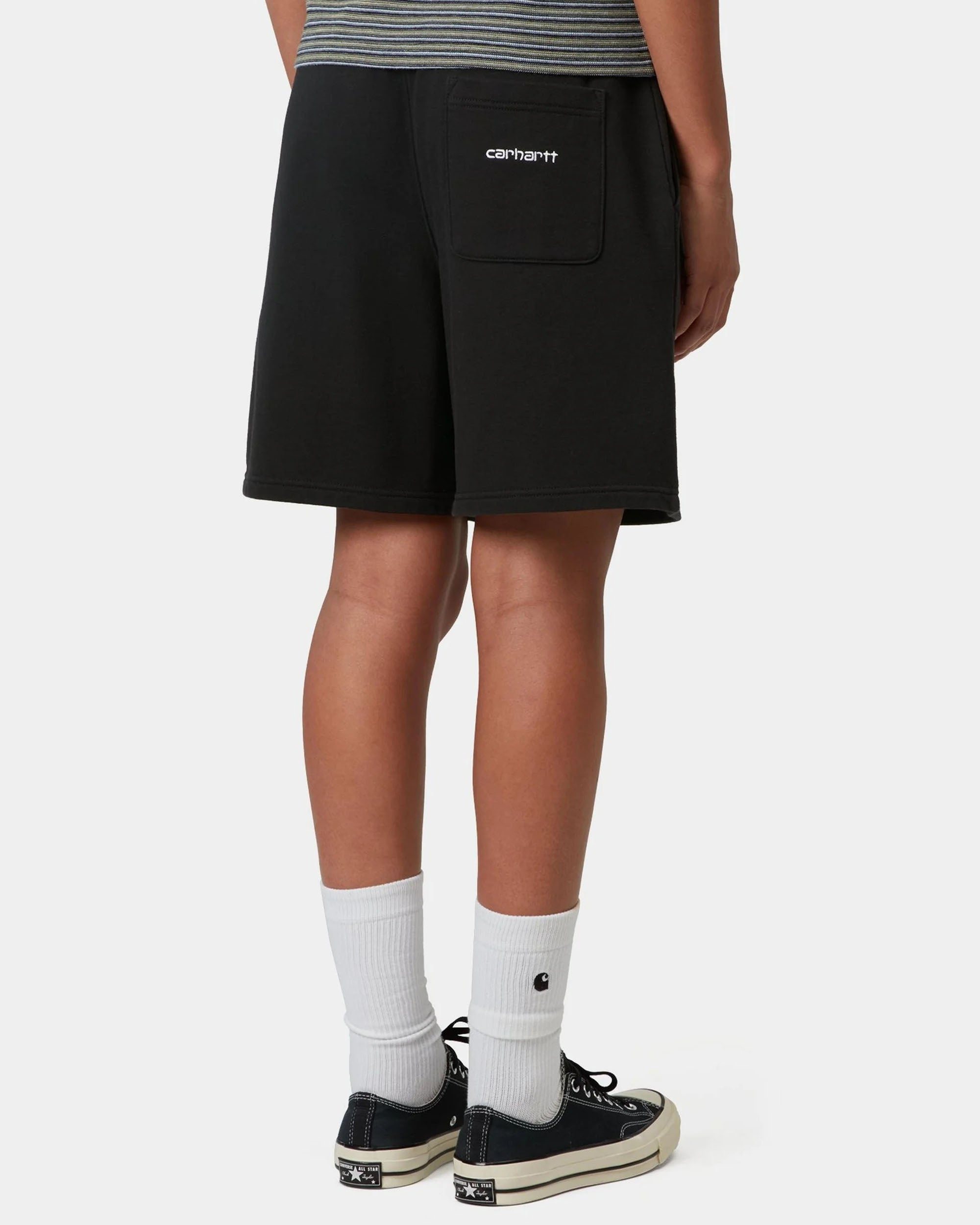 Women's Brenta Sweat Short - Black / White