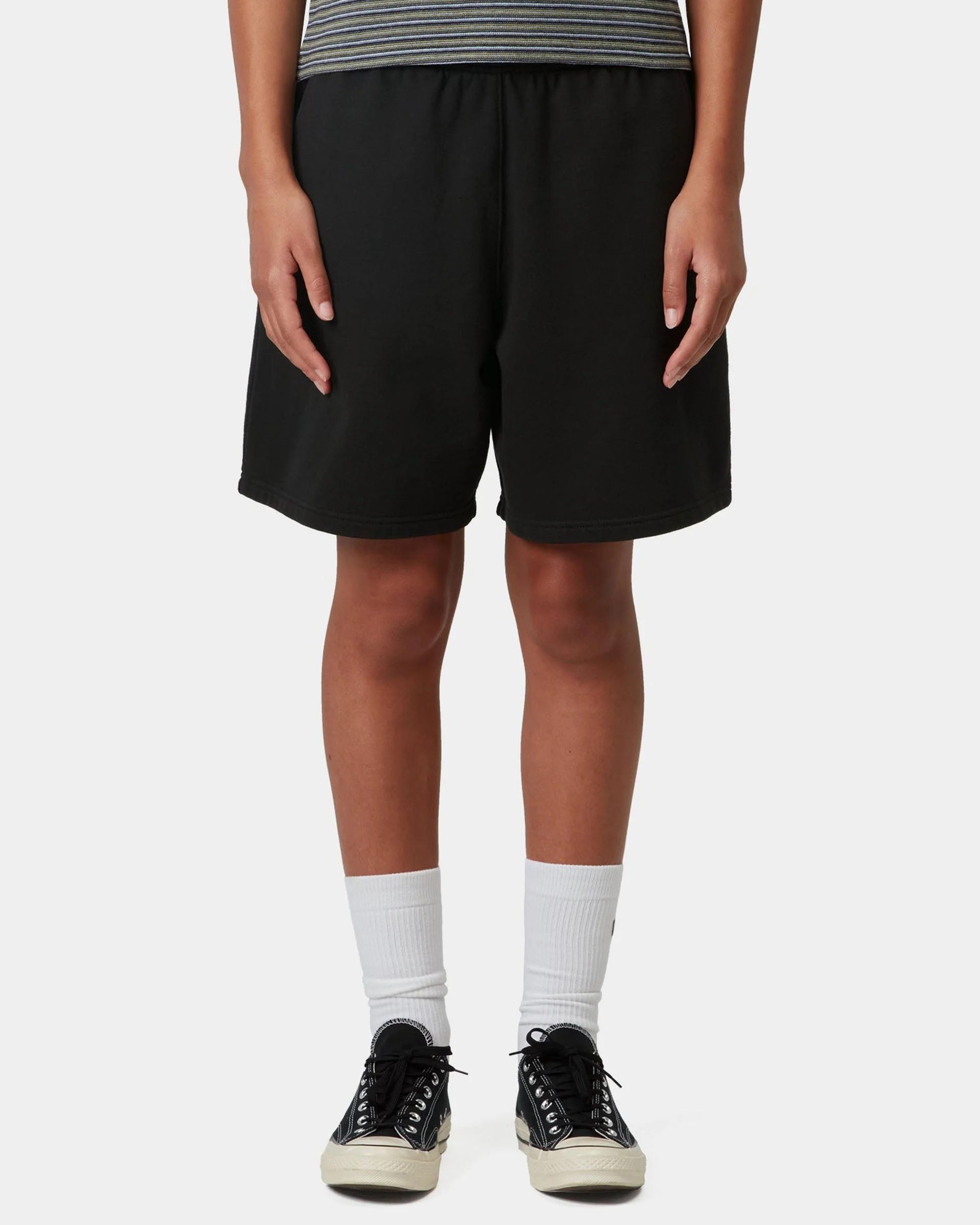 Women's Brenta Sweat Short - Black / White