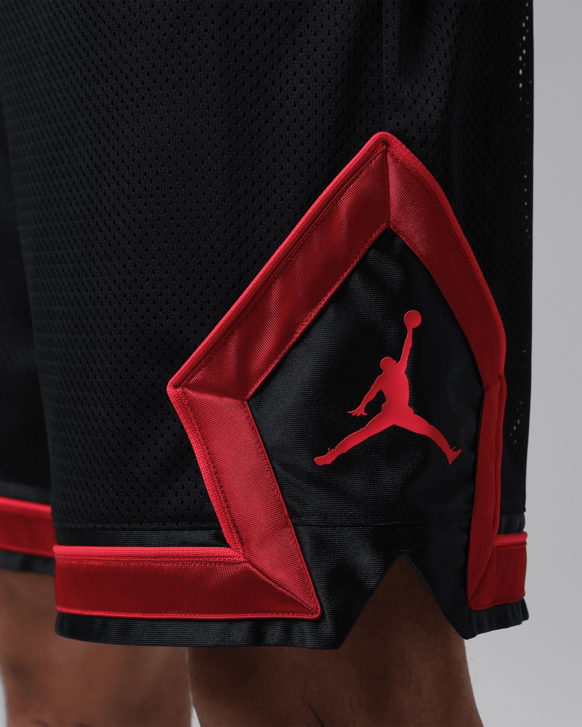 Jordan Mesh Diamond Short - Black