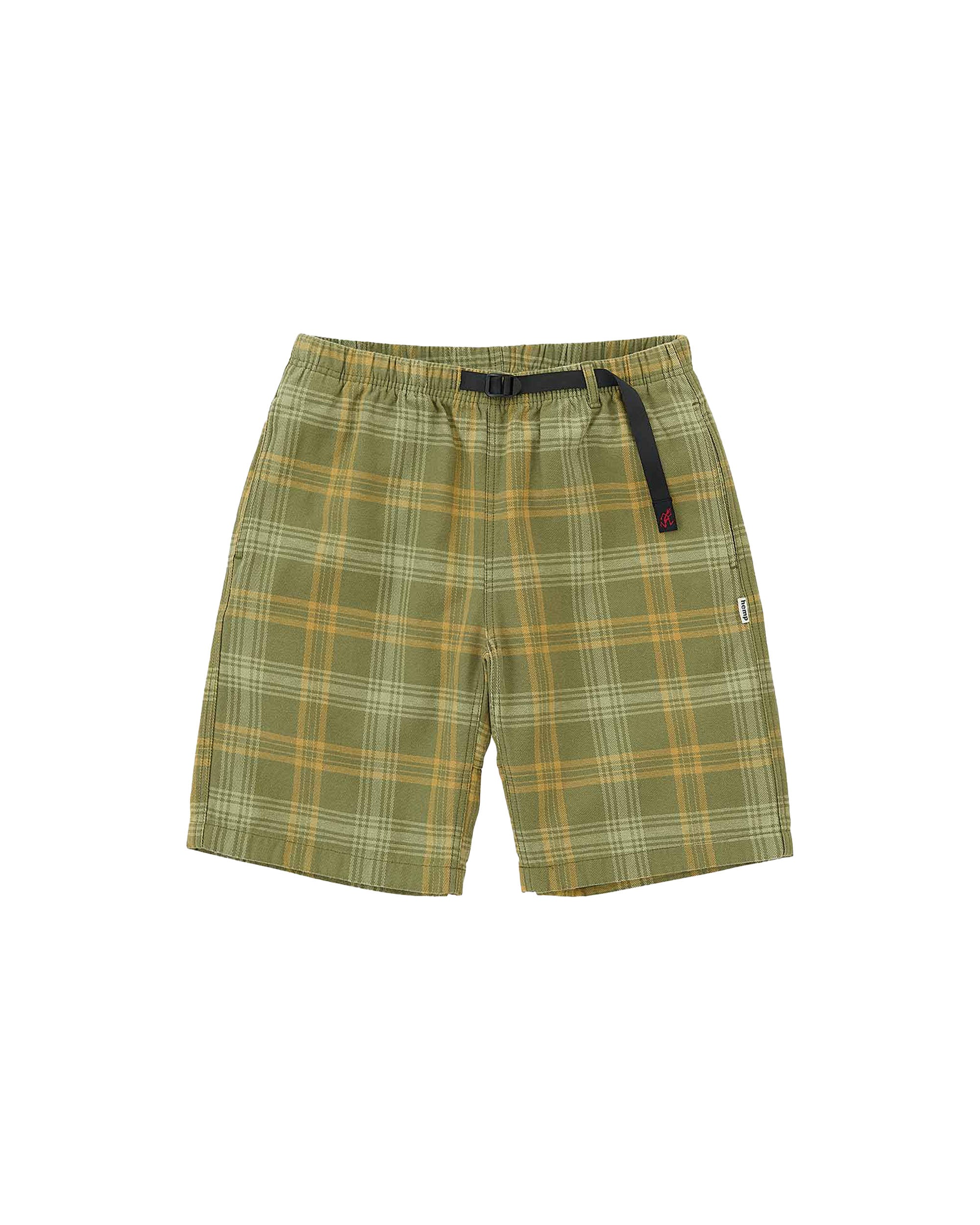 Hemp G-Short - Plaid