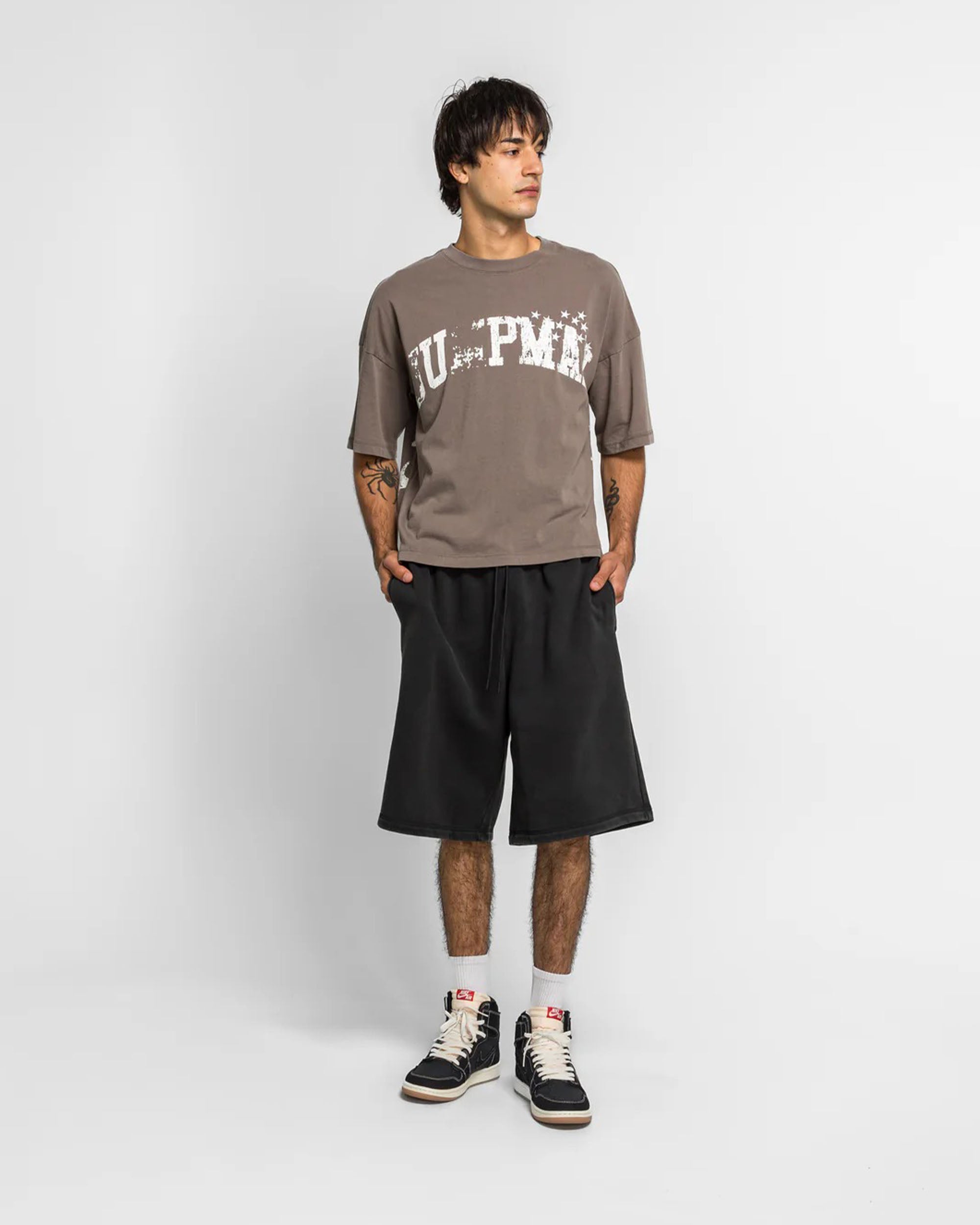 Jordan IH Oversized Fleece Shorts - Black