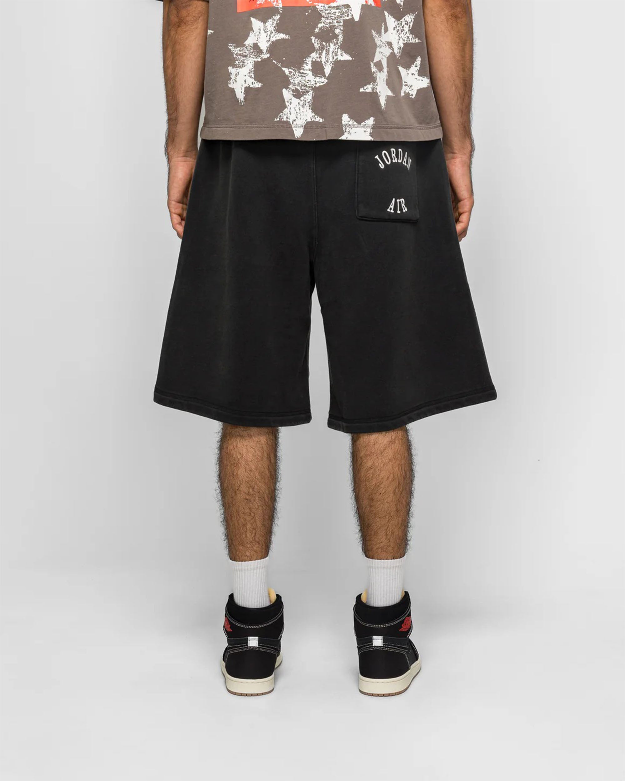 Jordan IH Oversized Fleece Shorts - Black