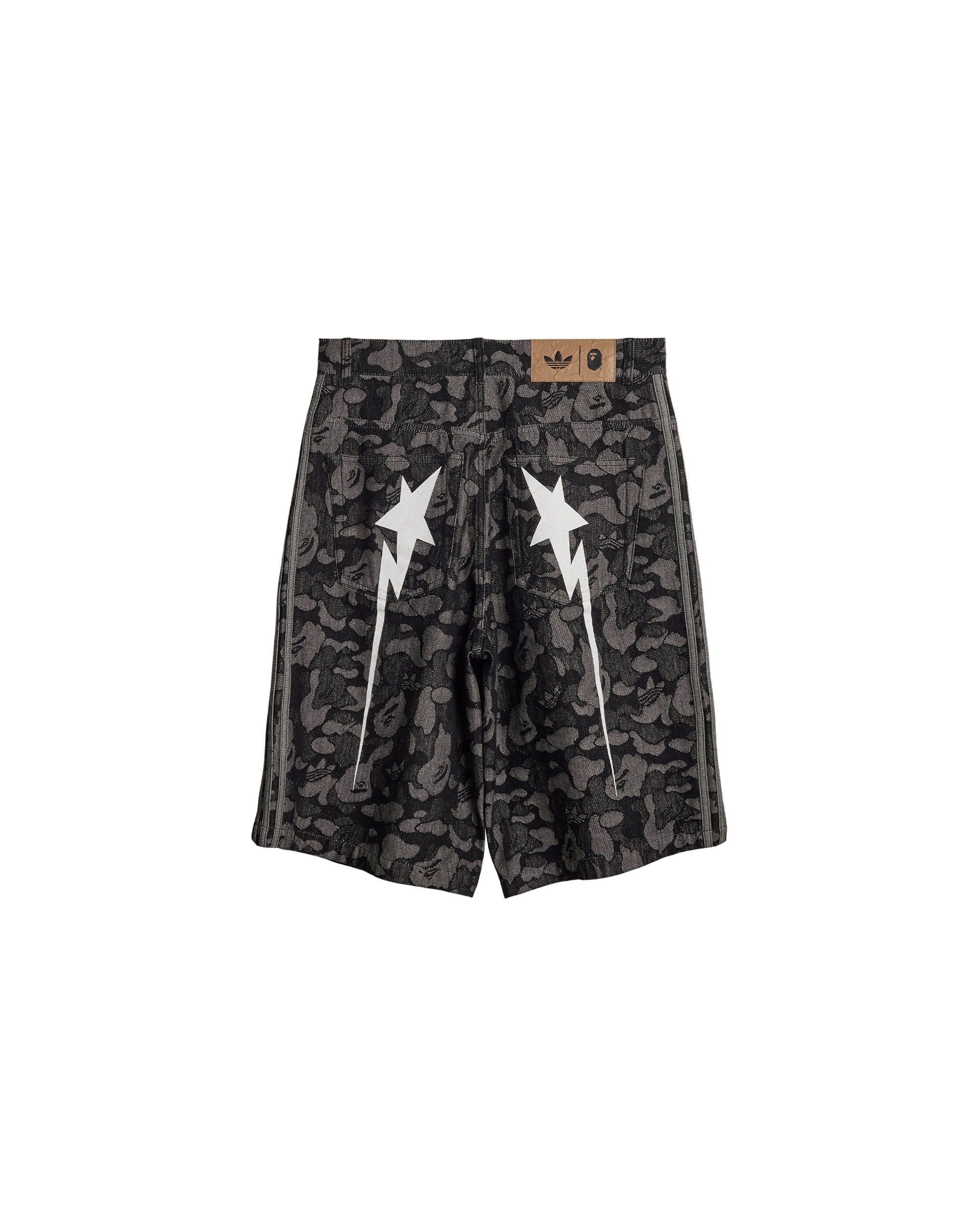 BAPE Shark Denim Jorts - Multi