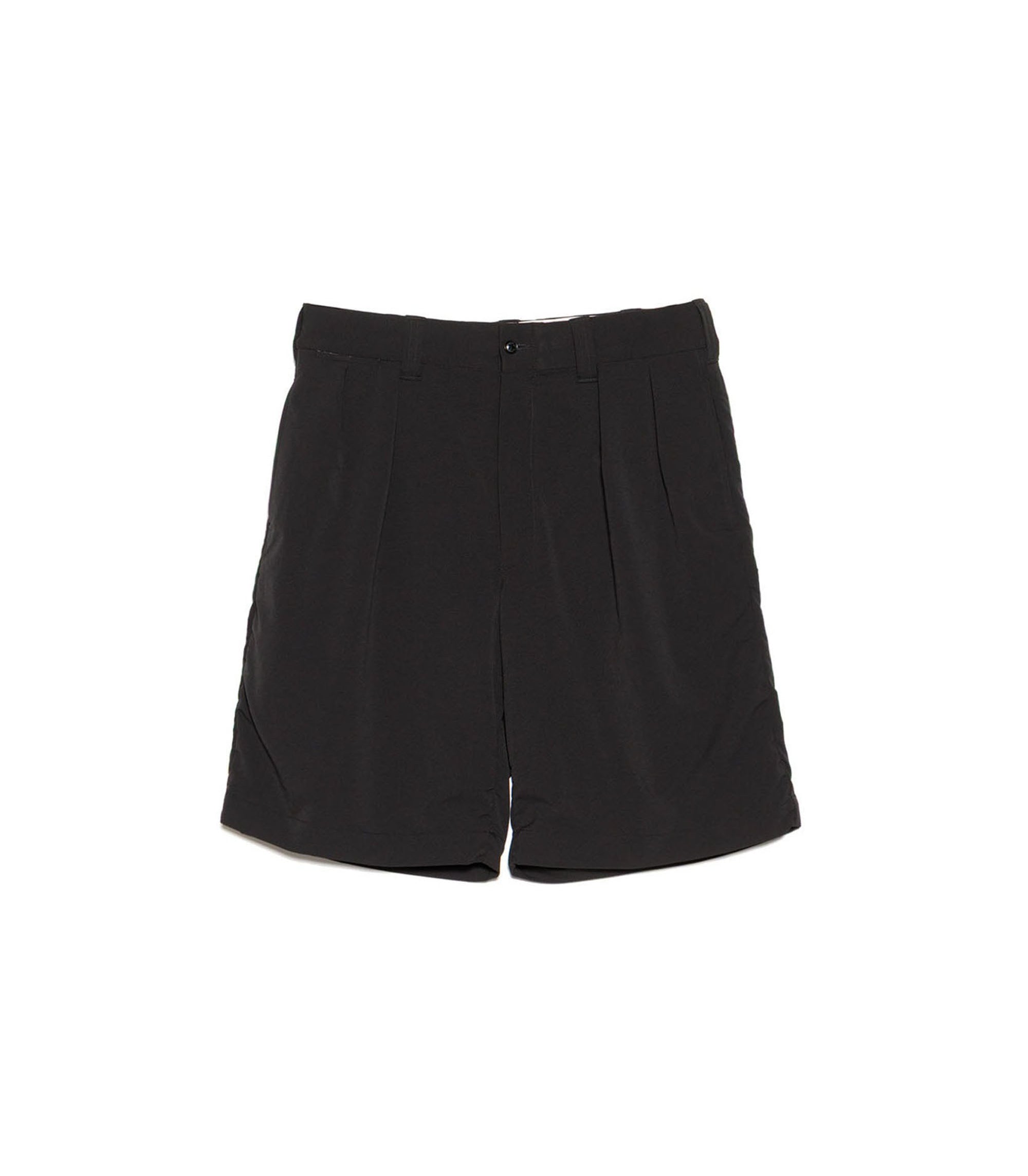 ALPHADRY Double Pleat Shorts - Black