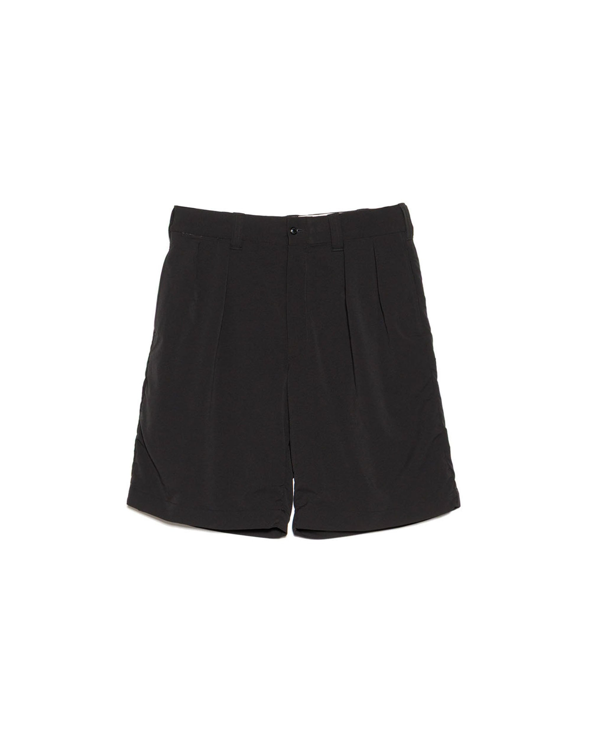 ALPHADRY Double Pleat Shorts - Black