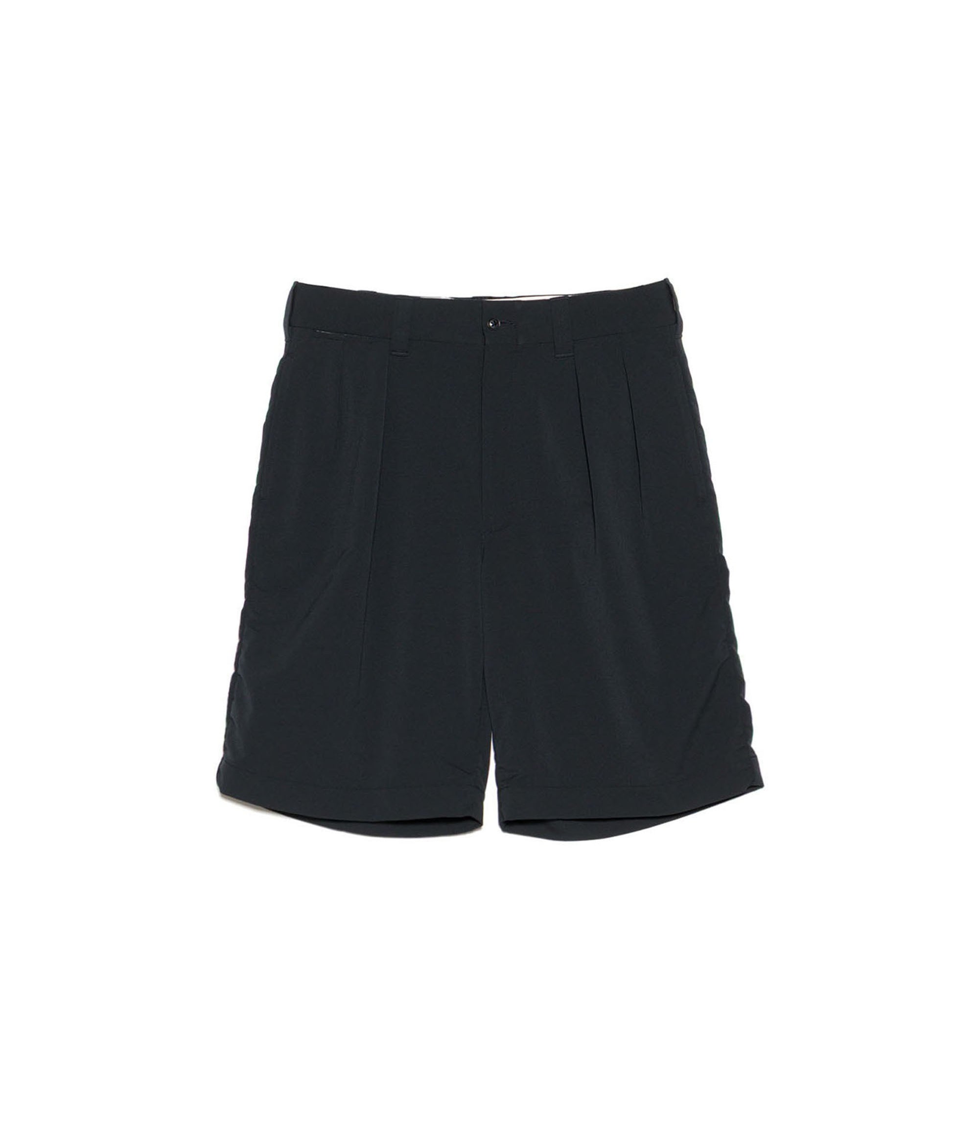 ALPHADRY Double Pleat Shorts - Dark Navy
