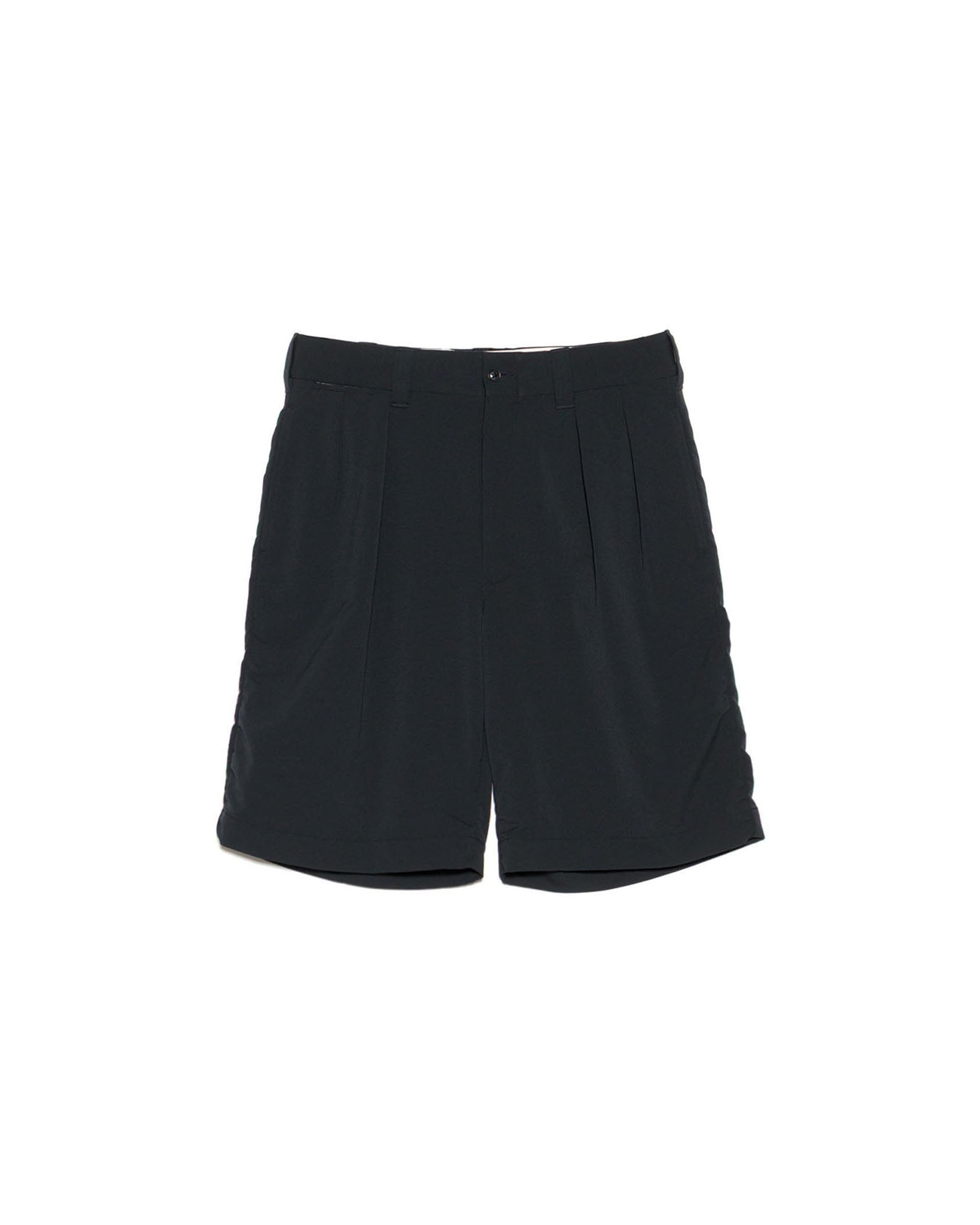 ALPHADRY Double Pleat Shorts - Dark Navy