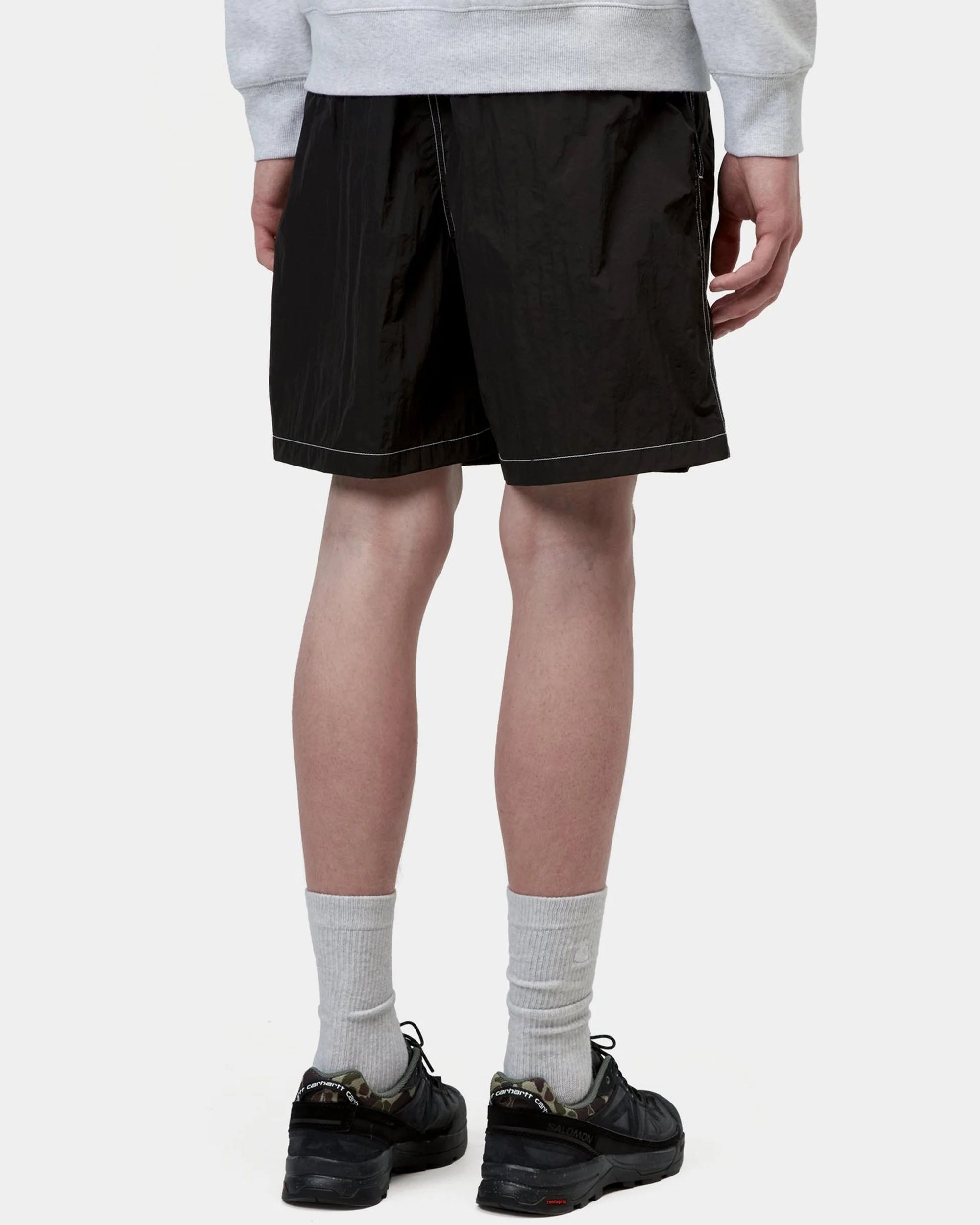 Canby Swim Trunks - Black / White