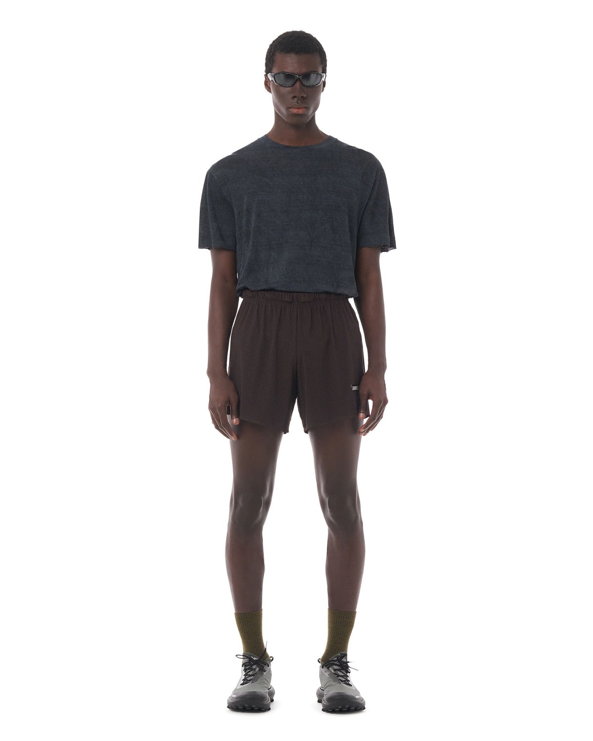 Space-O 5in Shorts - Deep Mahogany