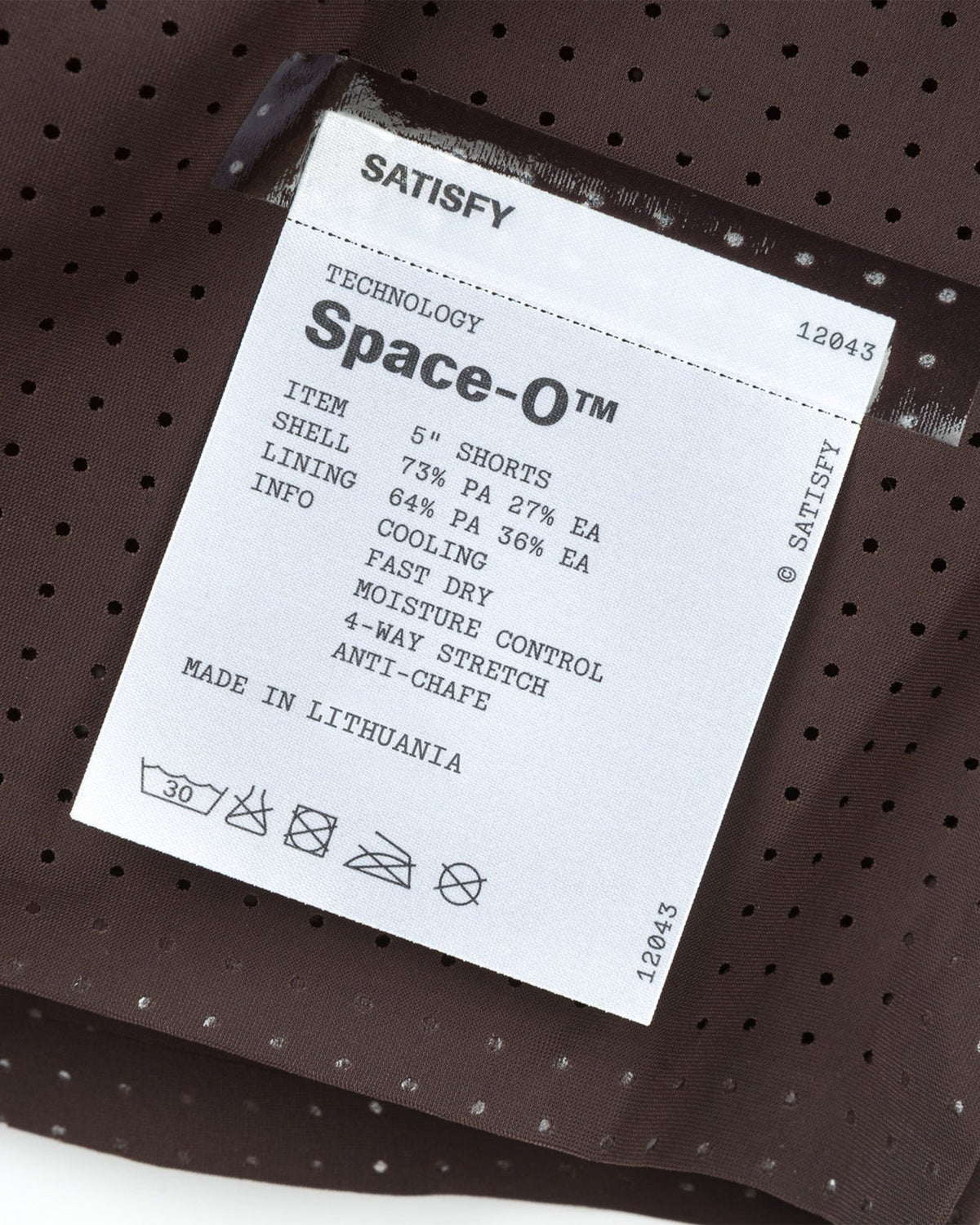 Space-O 5in Shorts - Deep Mahogany