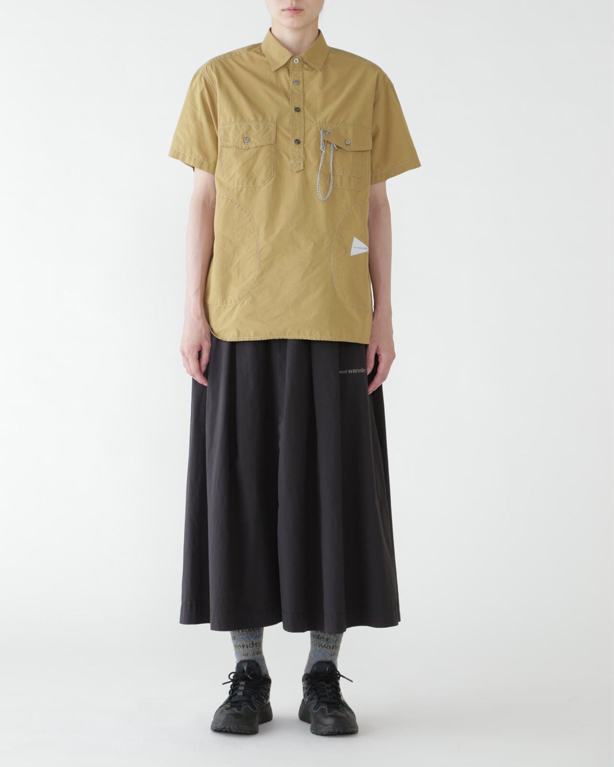 Oversized Cargo Skirt - Black