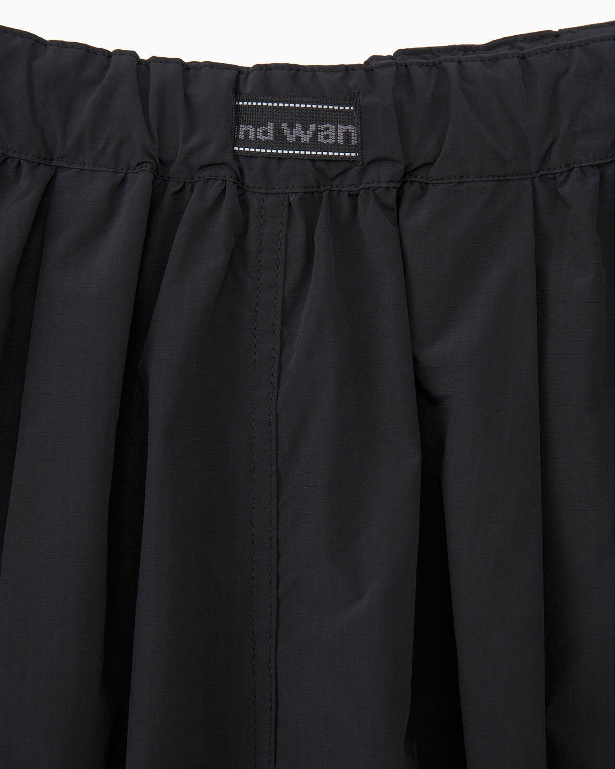 Oversized Cargo Skirt - Black