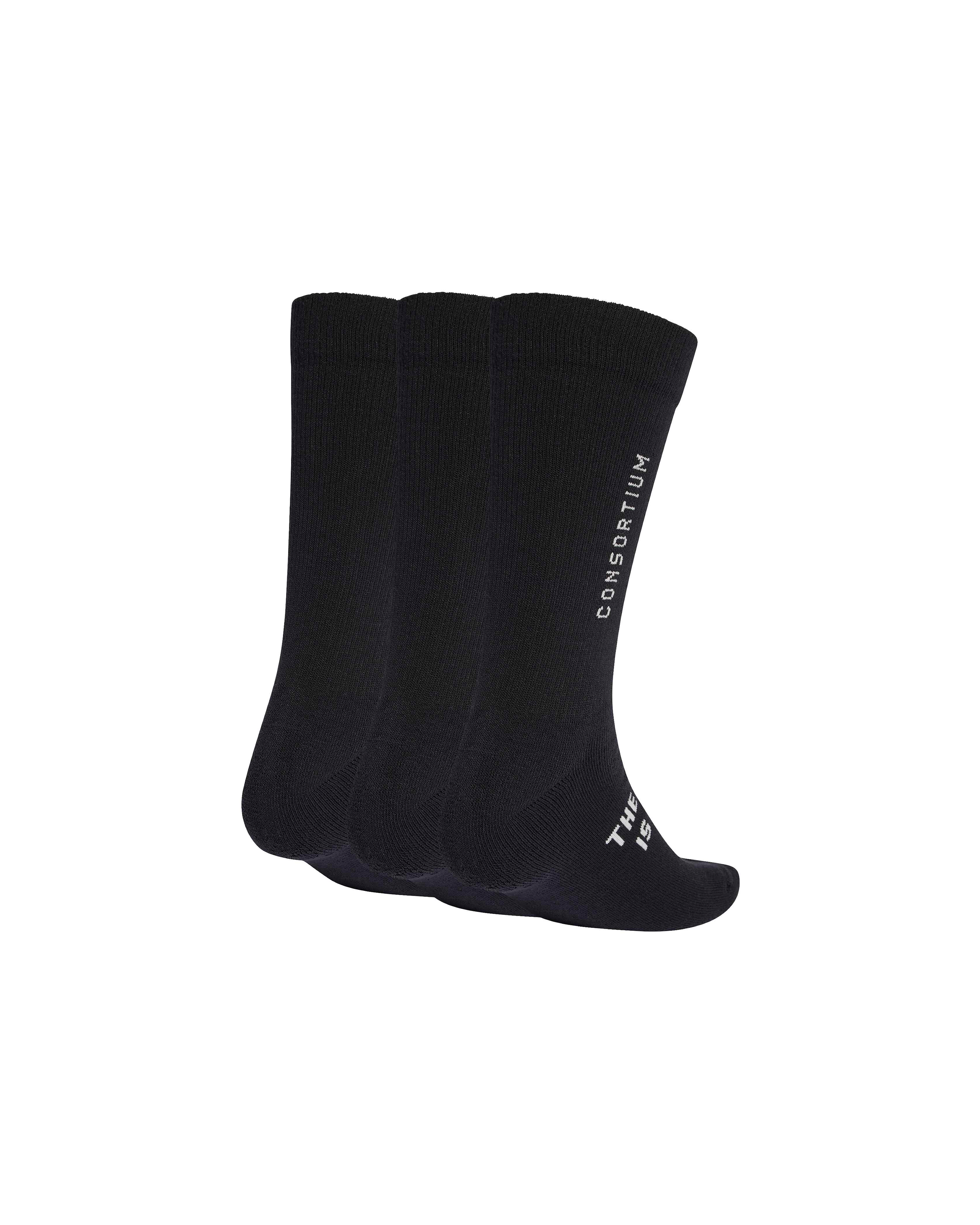 Consortium Socks - Black