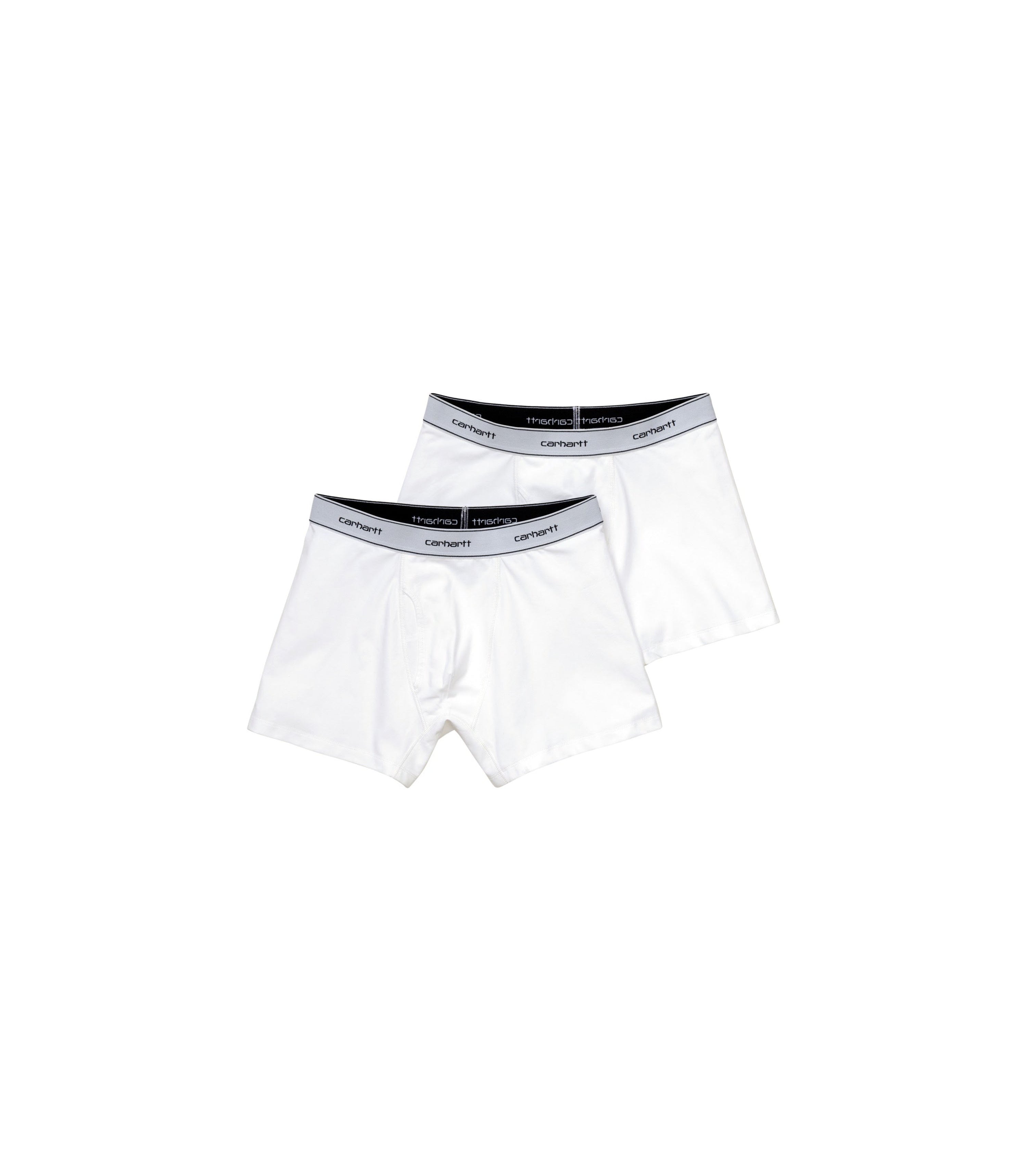 Cotton Trunks - White / White