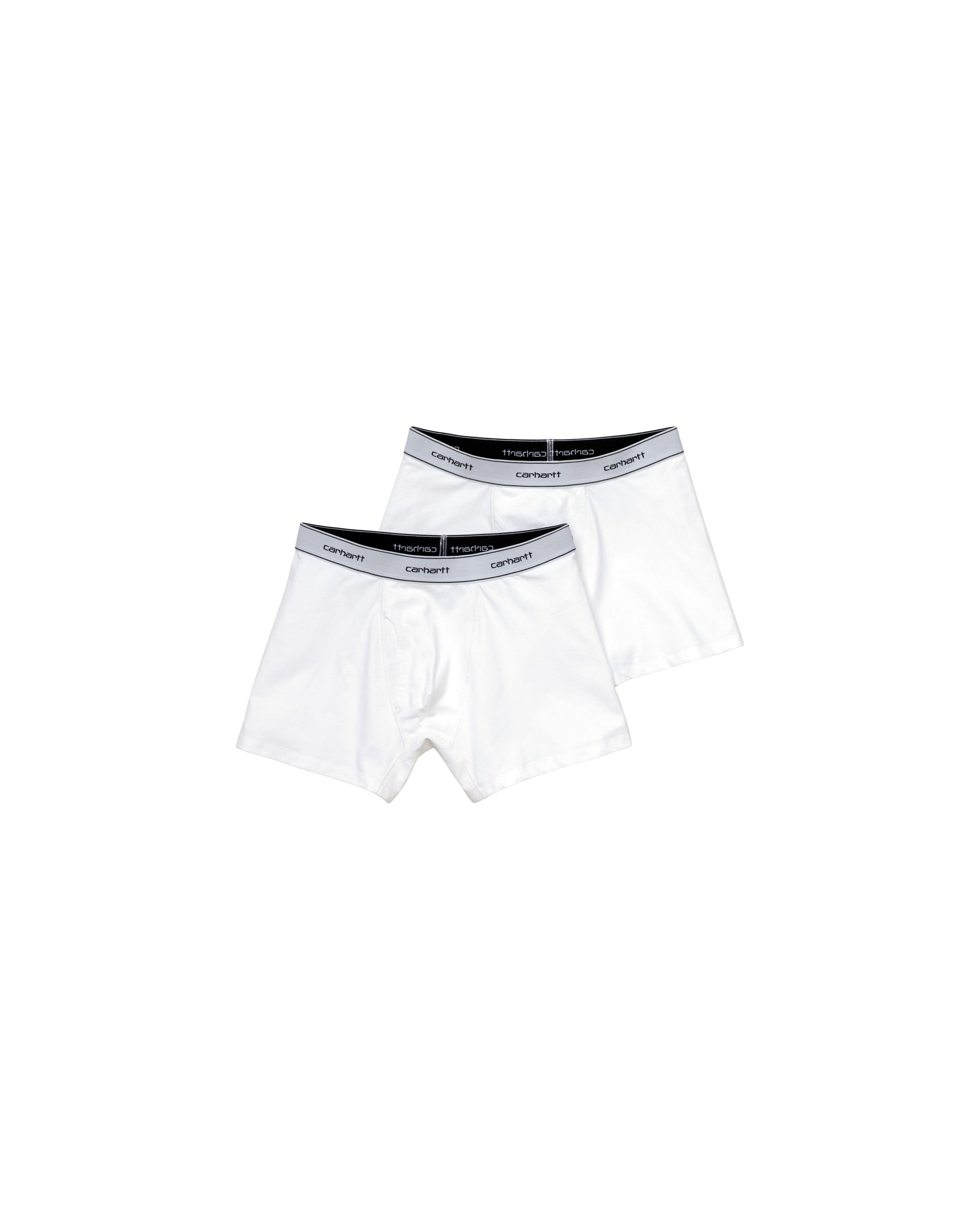 Cotton Trunks - White / White