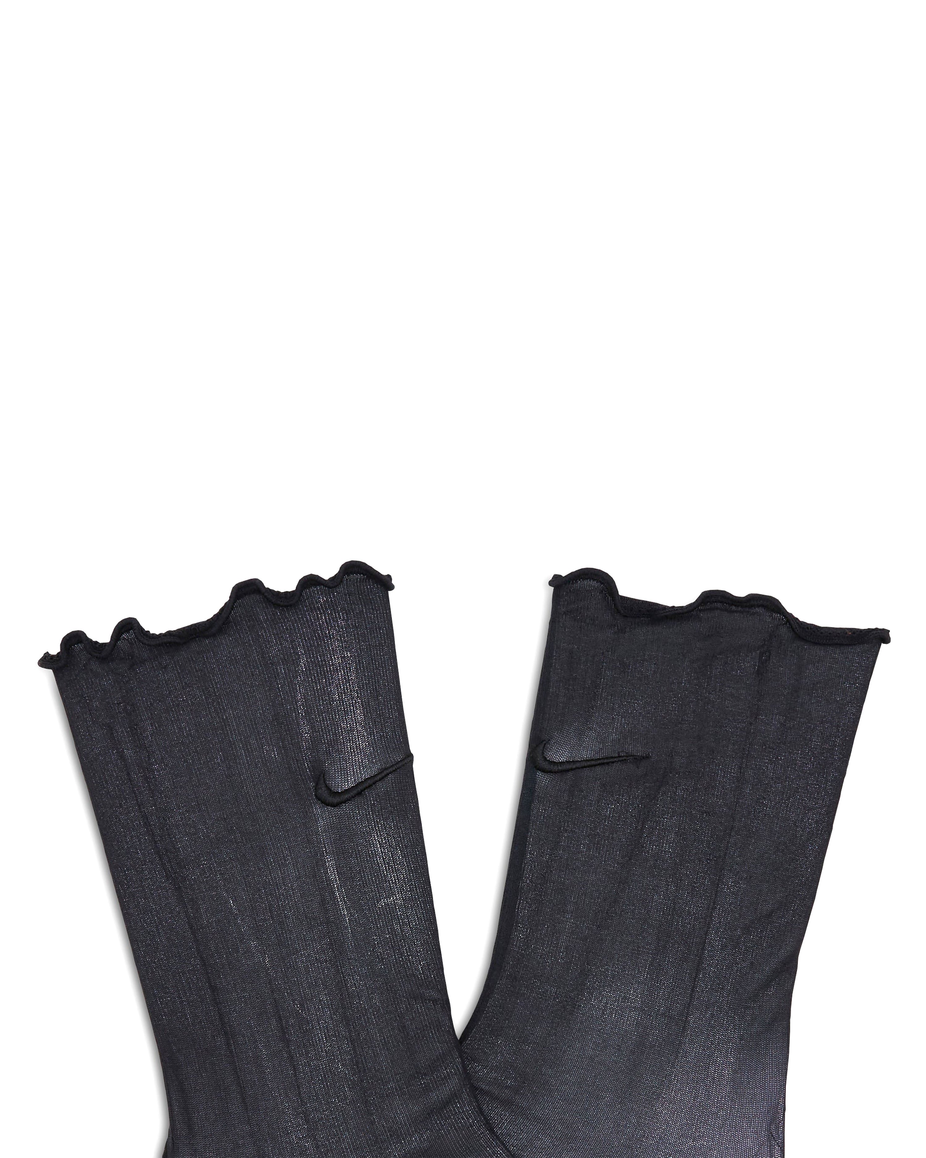 Women's Sheer Sock - Black / Black