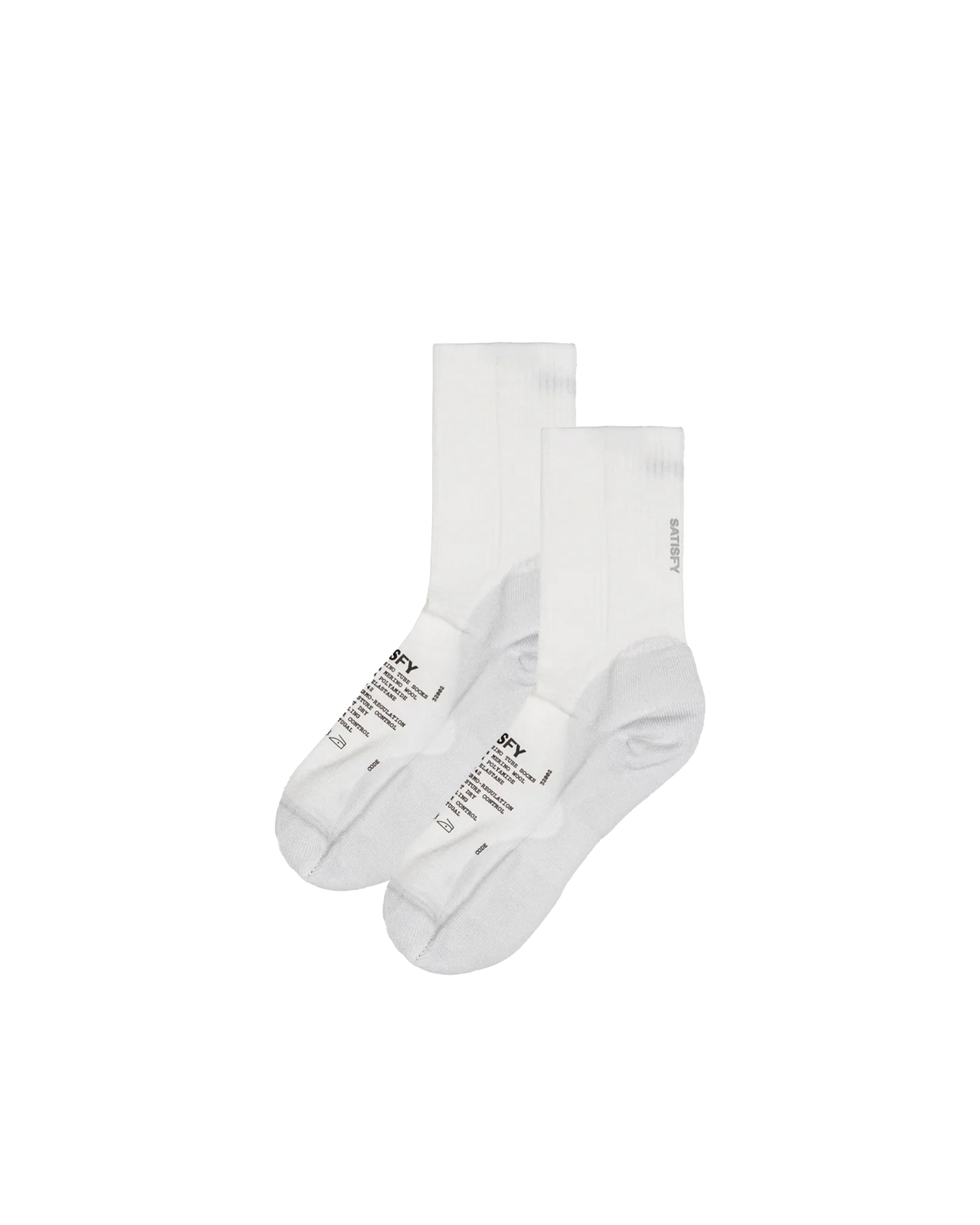Merino Nylon Tube Socks - Off-White