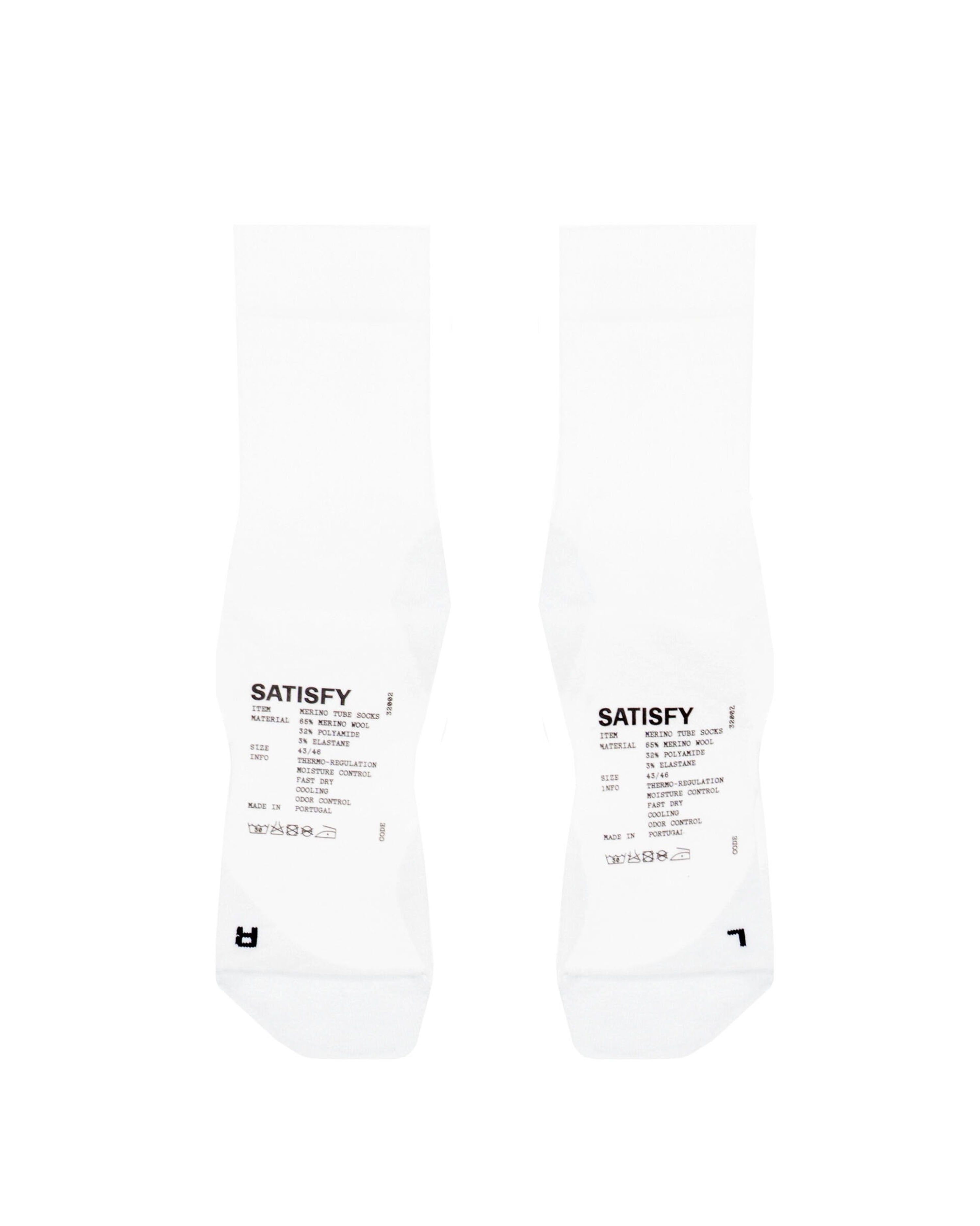 Merino Nylon Tube Socks - Off-White