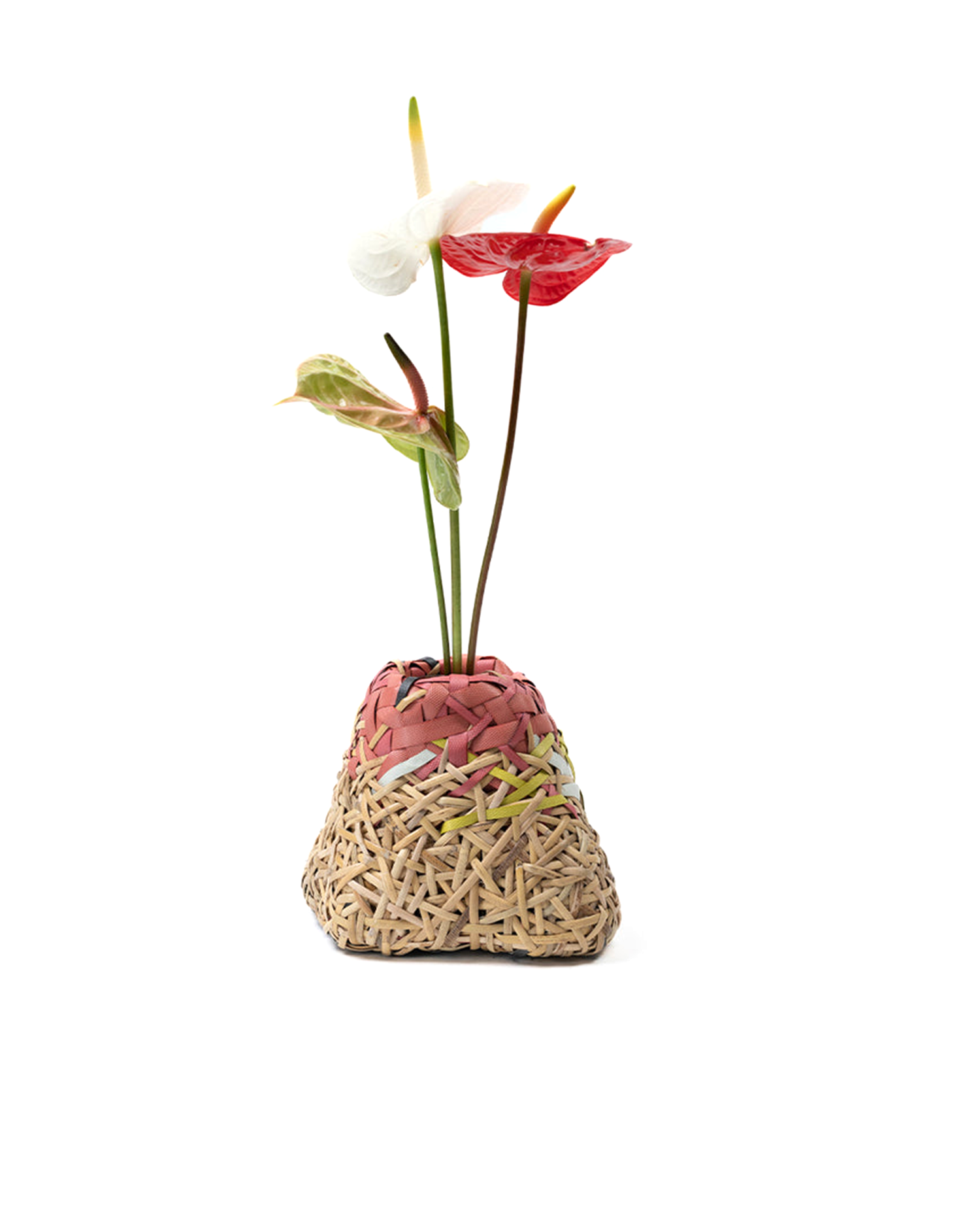 Woven Ecologi Vase - Natural Mix