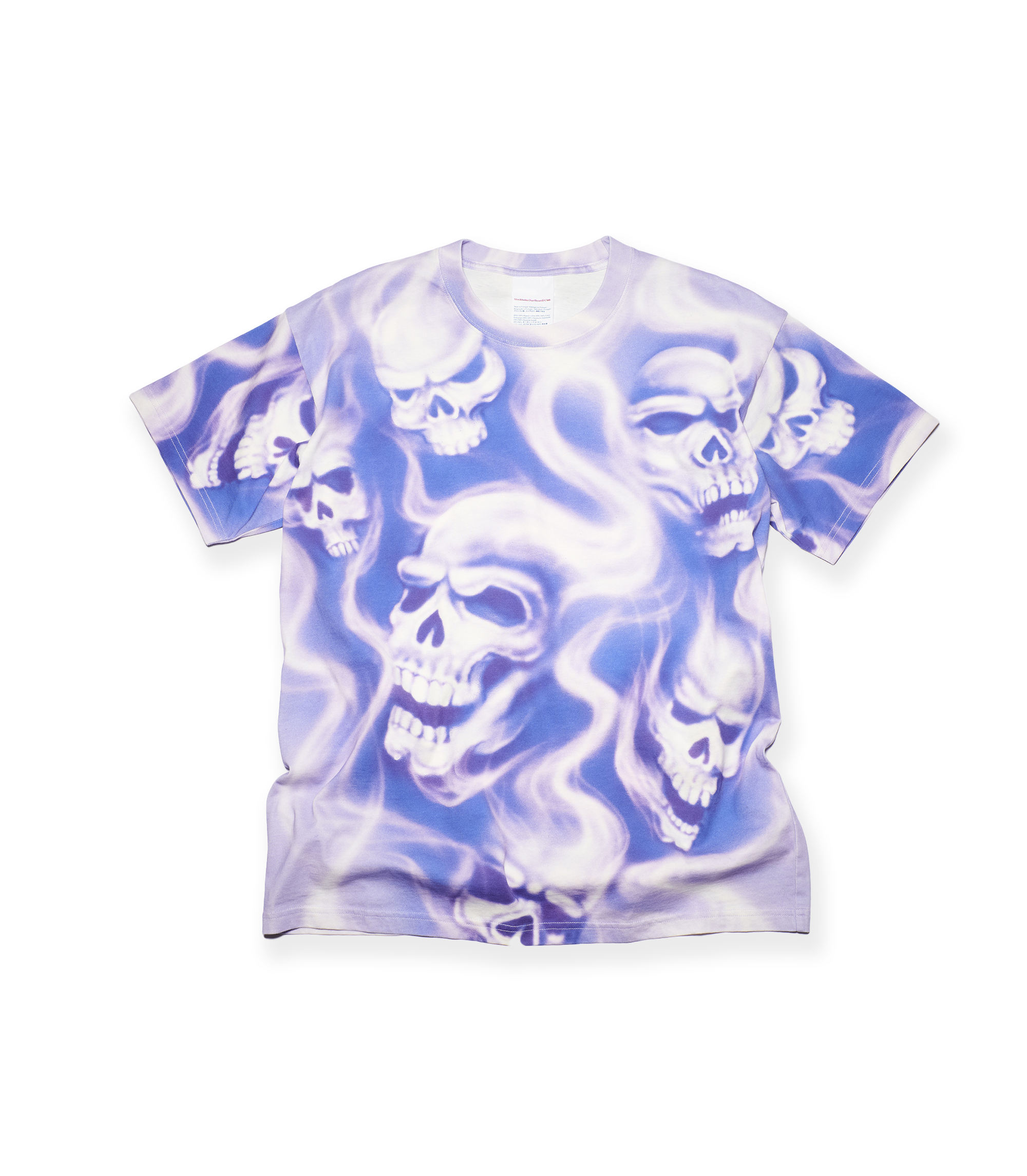 Alko Airbrush T-Shirt - Blue Skull