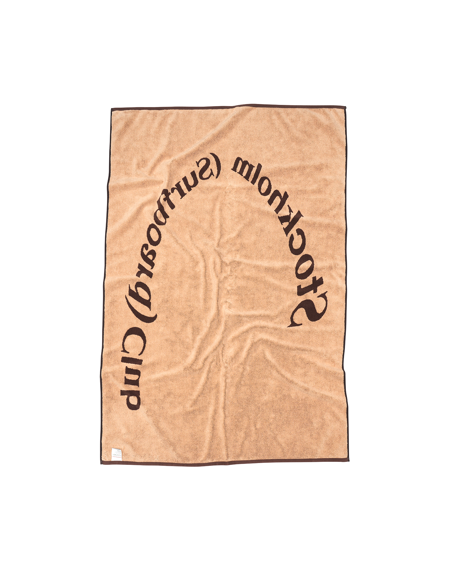 Regular Logo Towel - Brown