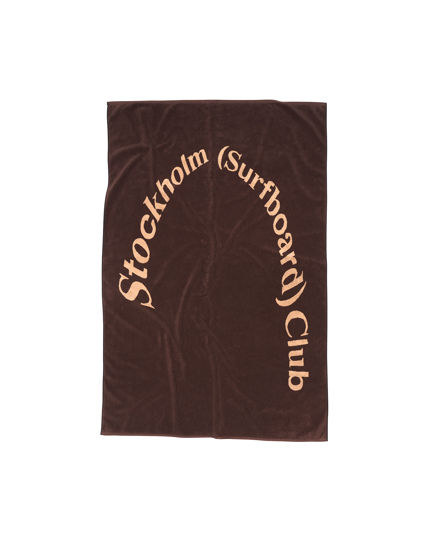 Regular Logo Towel - Brown