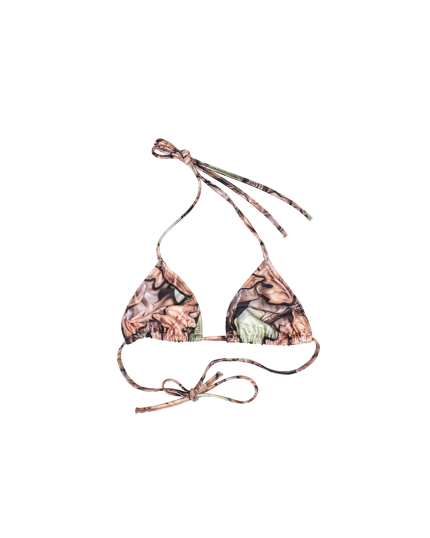Cam Bikini Top - Leaf