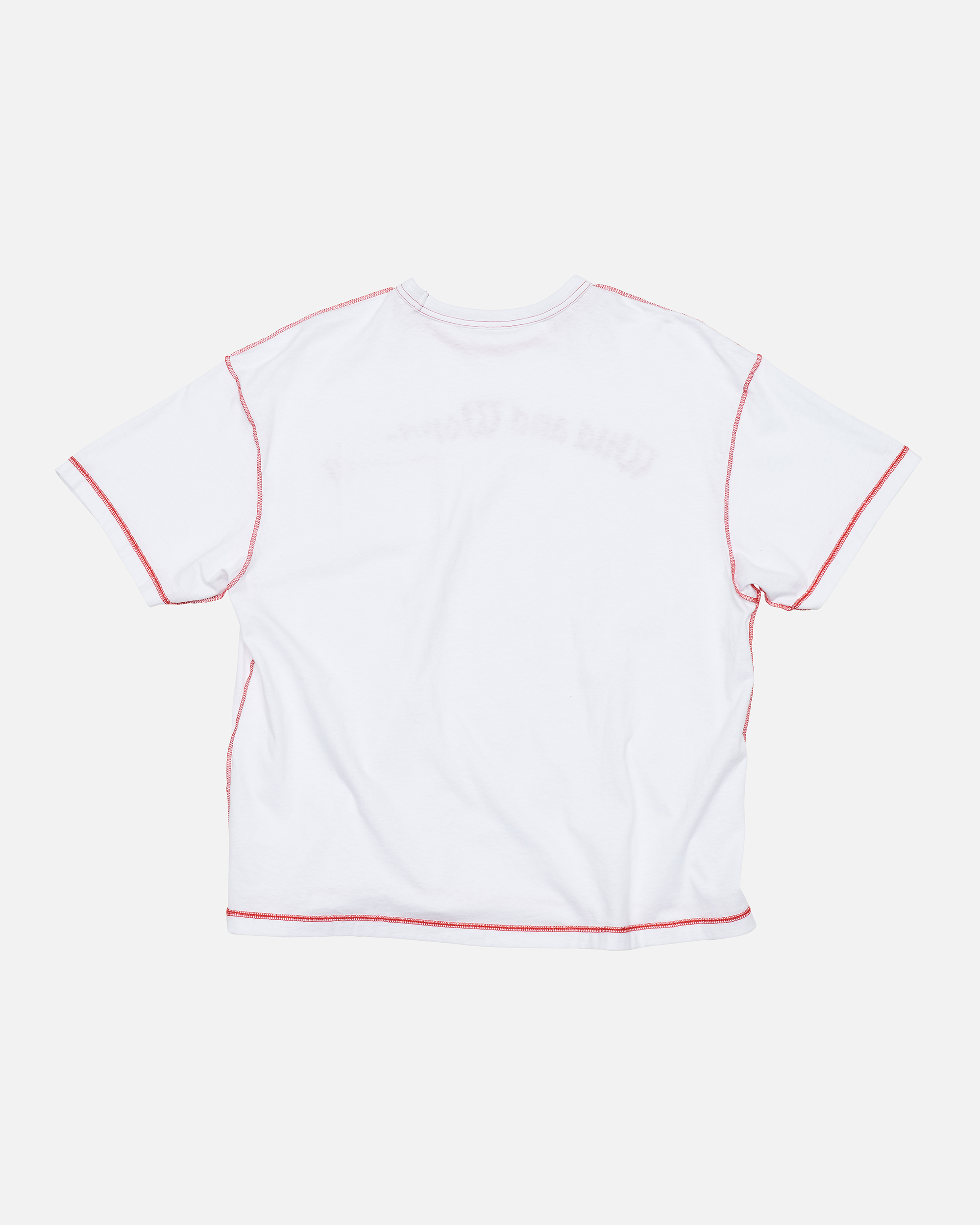 Box T-Shirt - White / Red