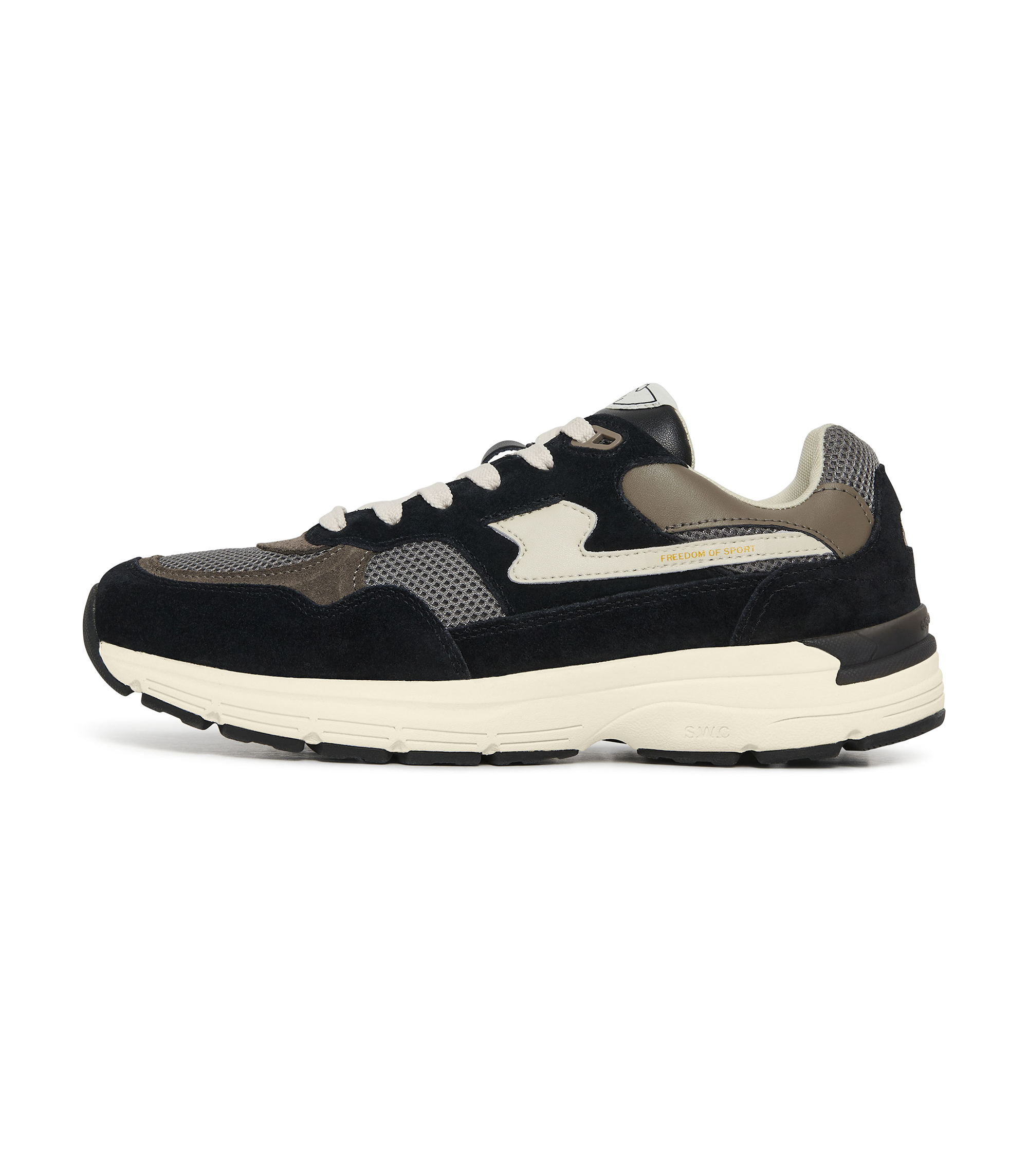 Amiel S-Strike Suede - Black / Grey