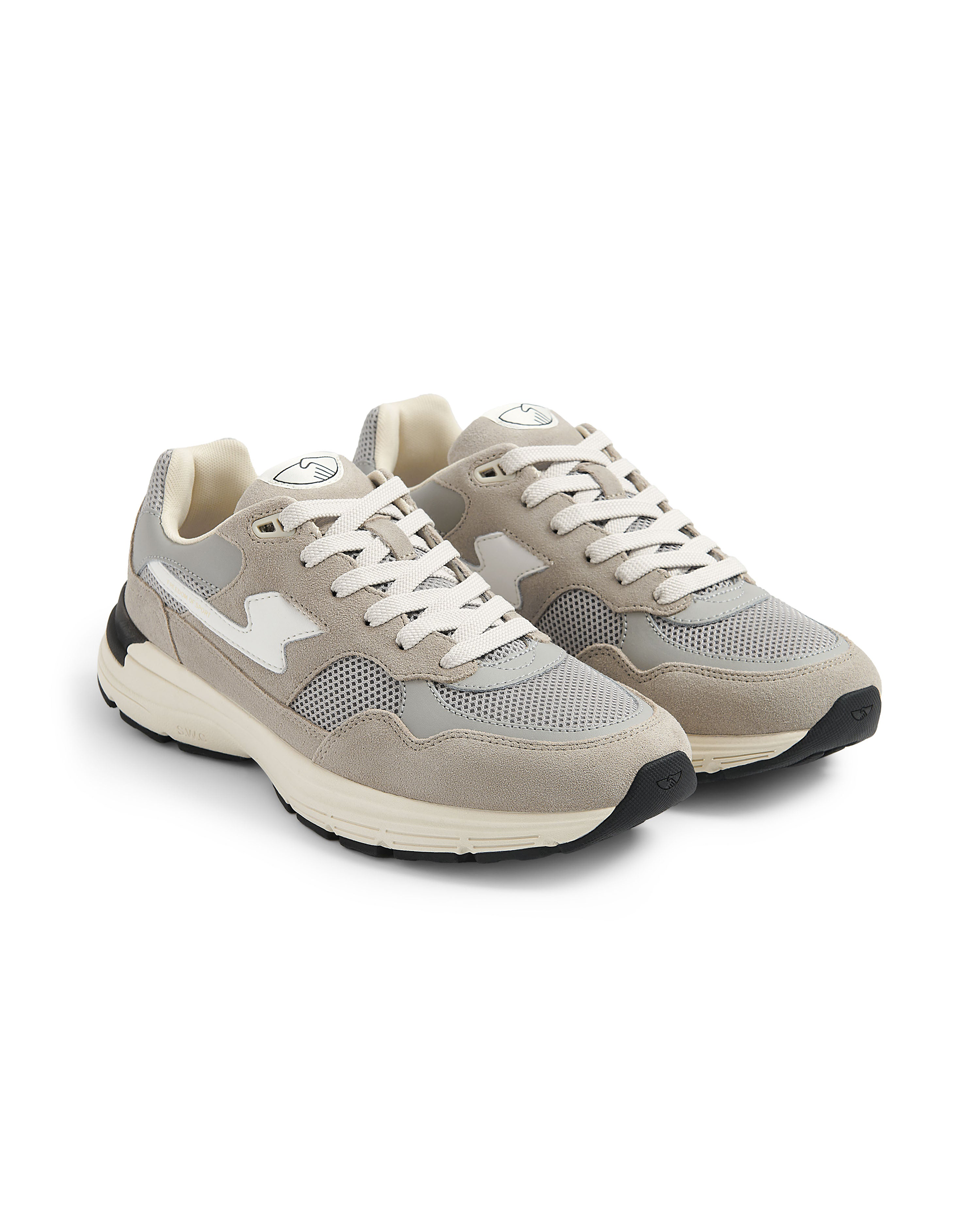 Amiel S-Strike Suede - Light Grey