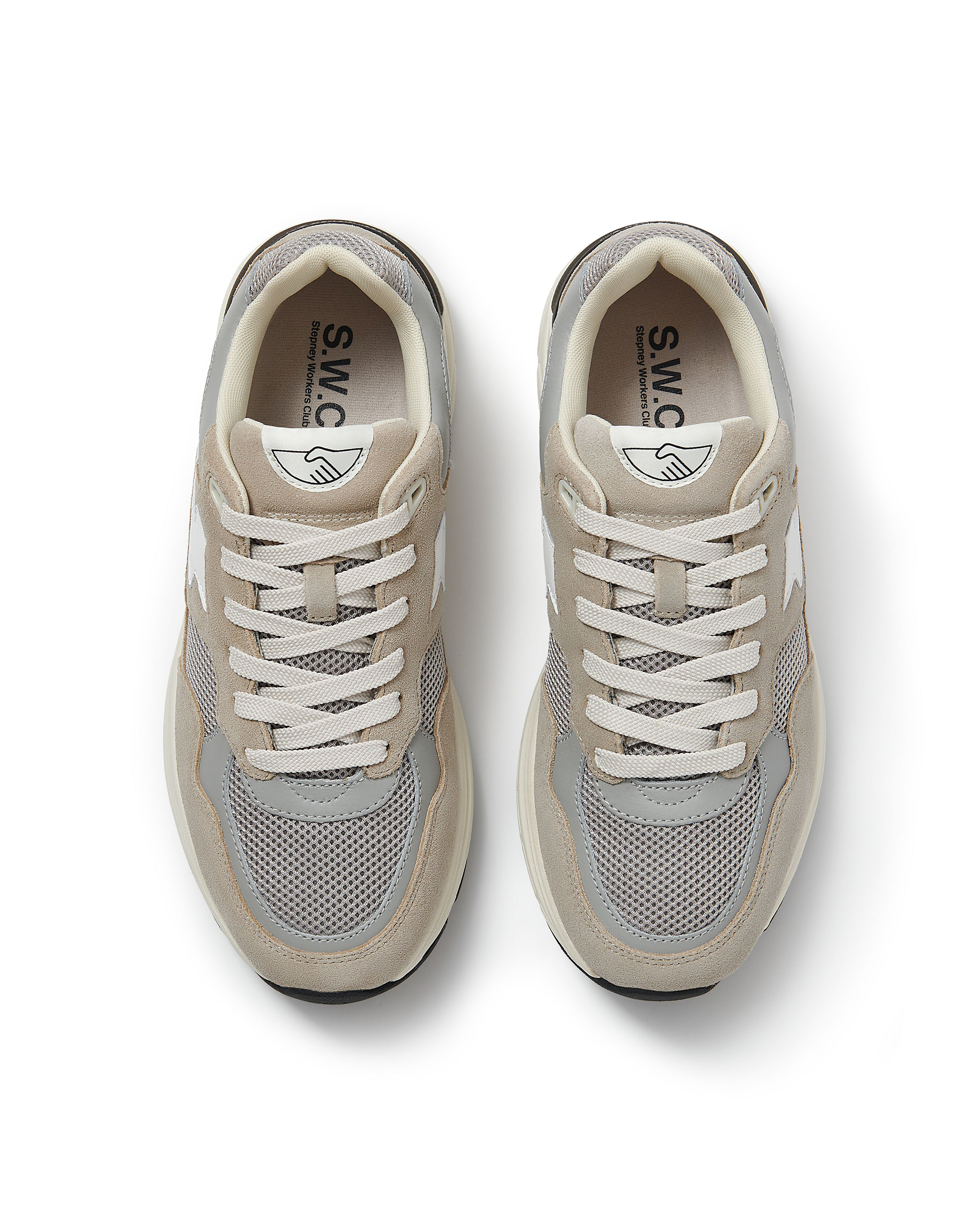 Amiel S-Strike Suede - Light Grey