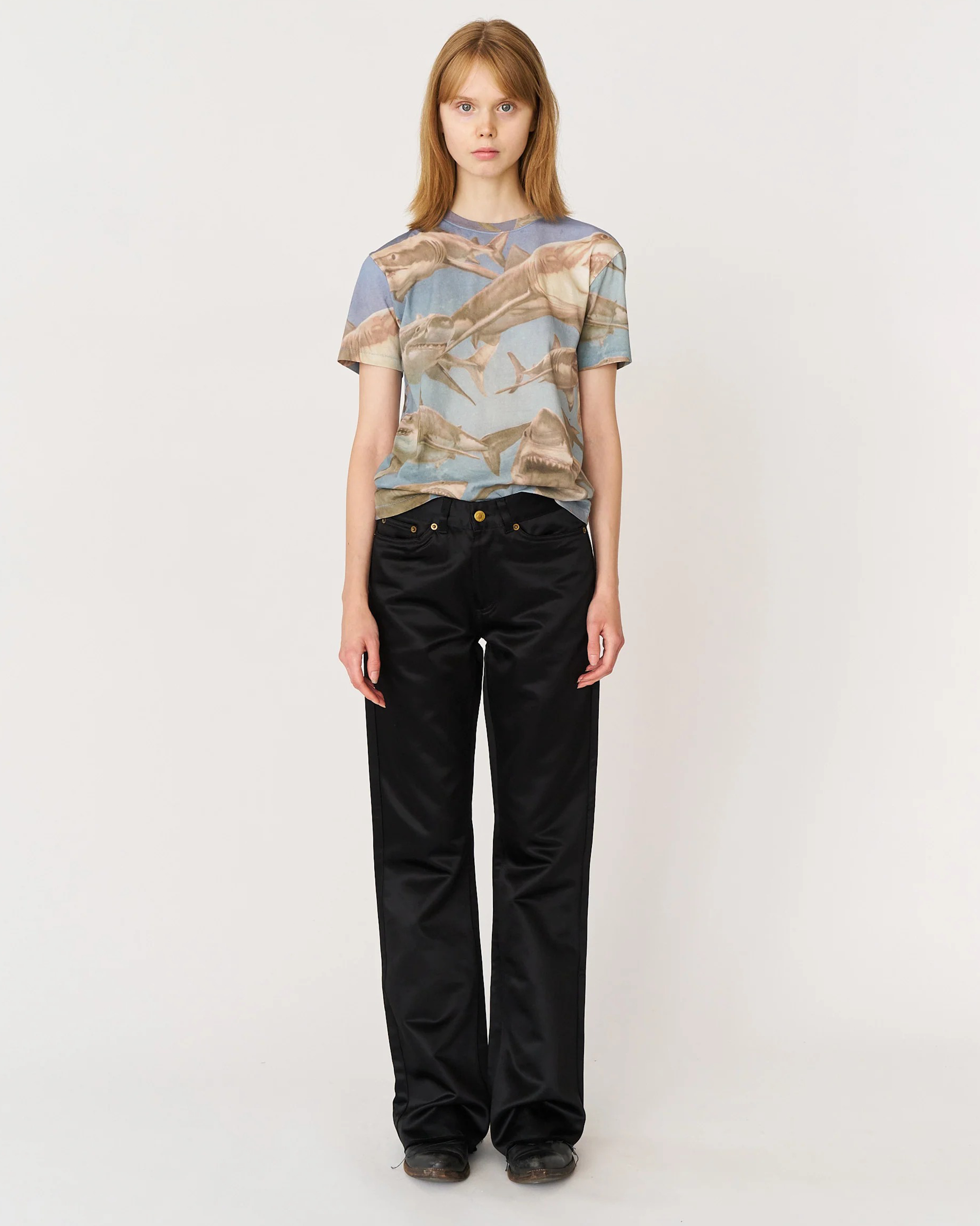 Franz T-Shirt - Shark Print