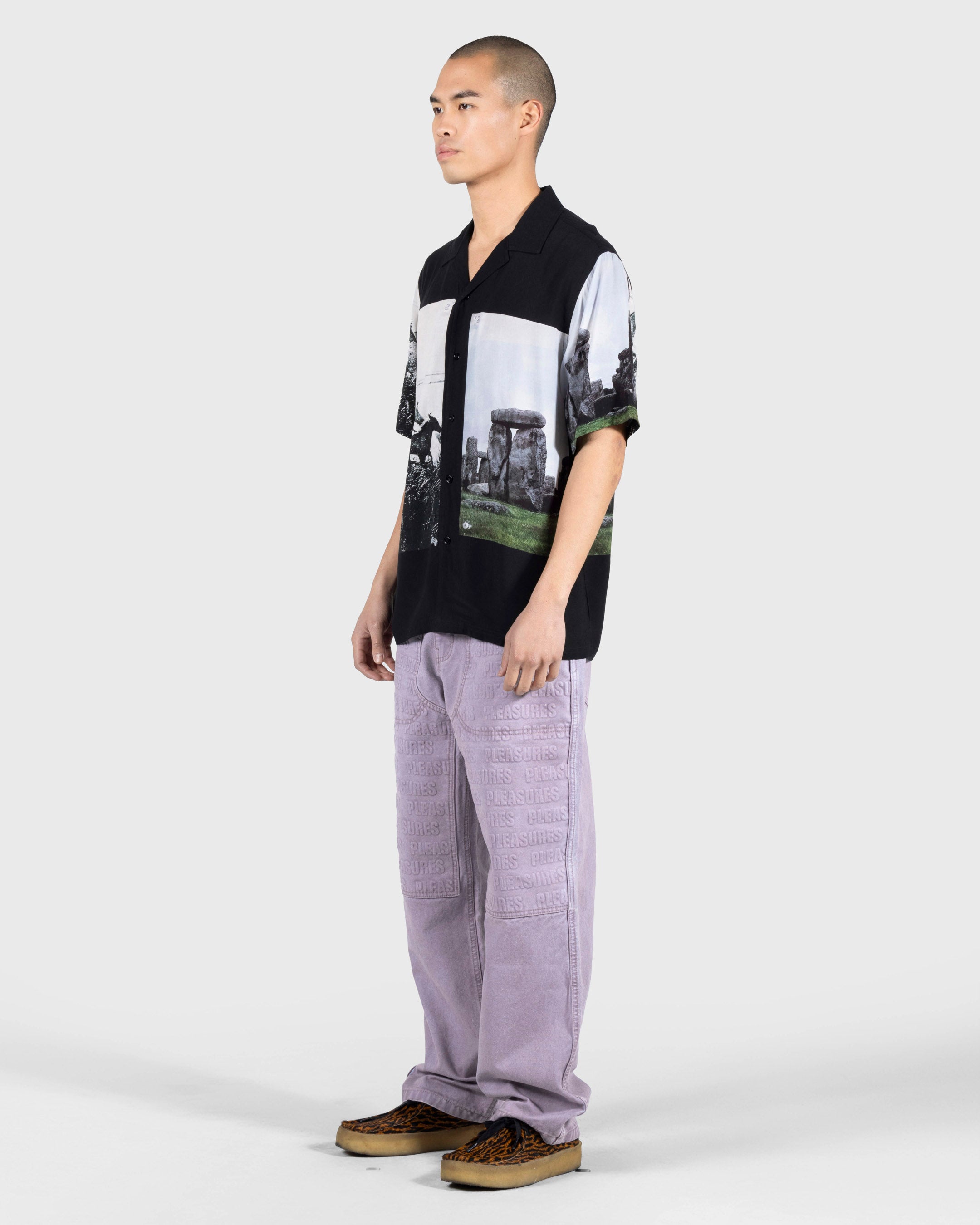 Stone Horse Button Down - Black