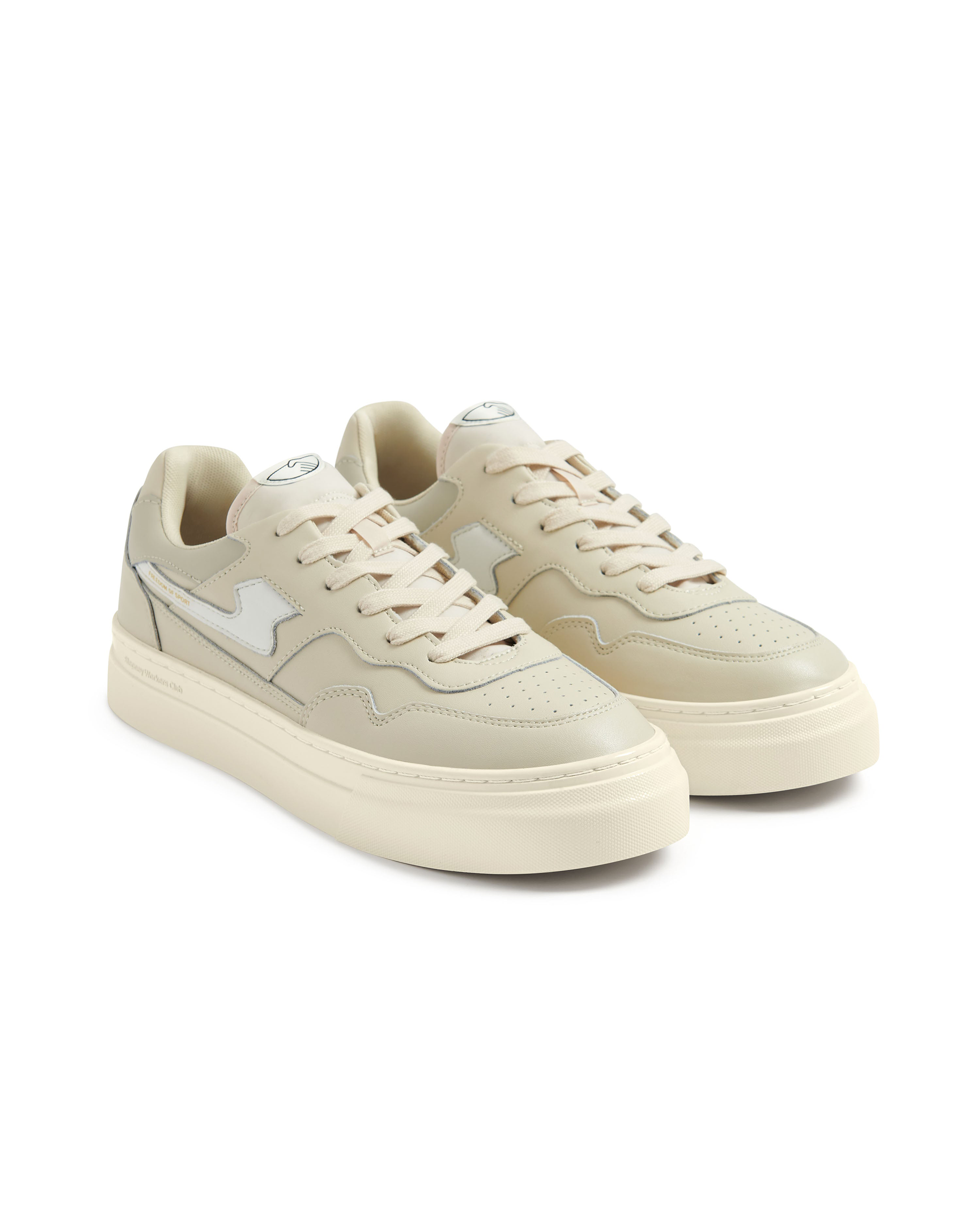 Pearl S-Strike Leather - Ecru / White