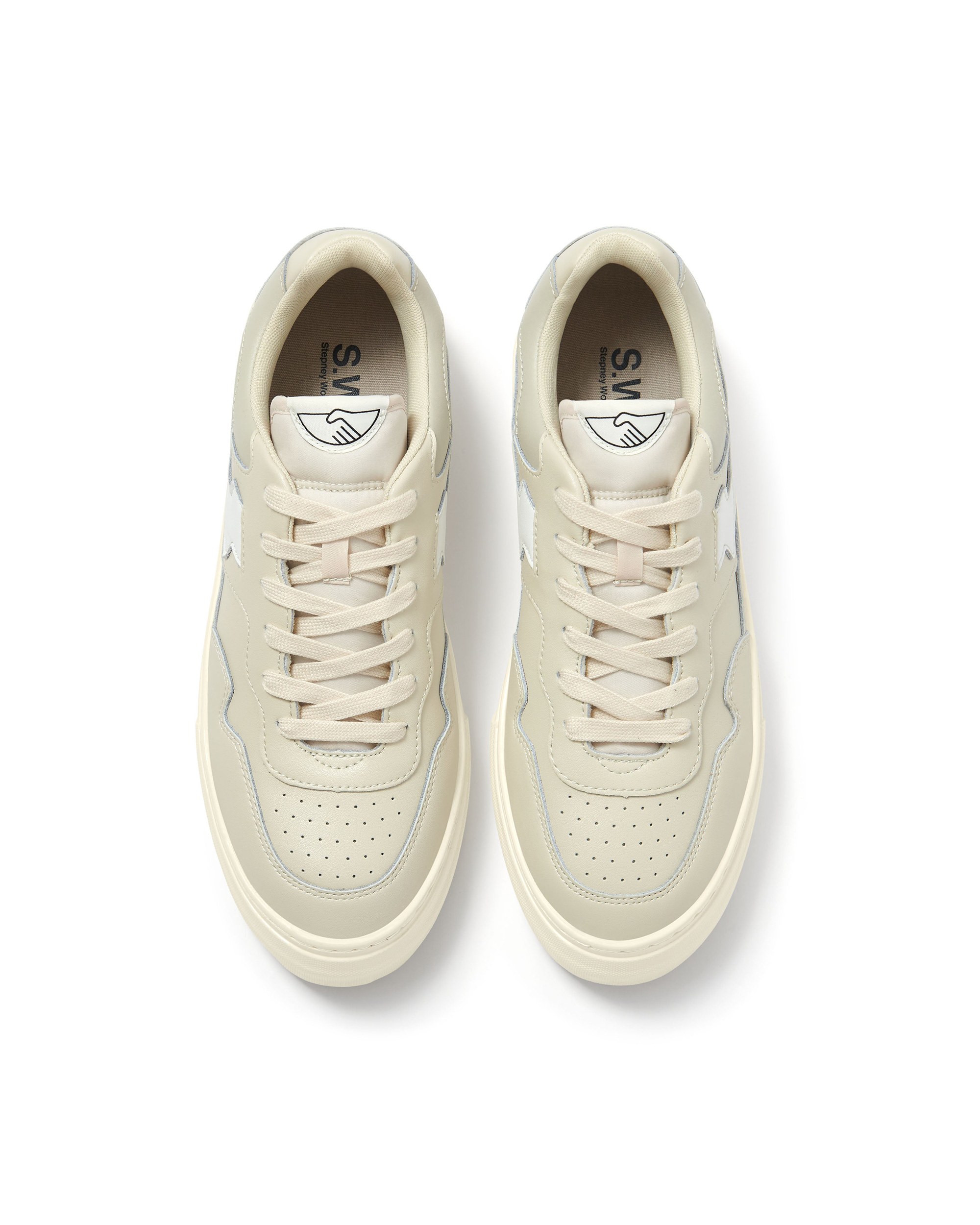 Pearl S-Strike Leather - Ecru / White