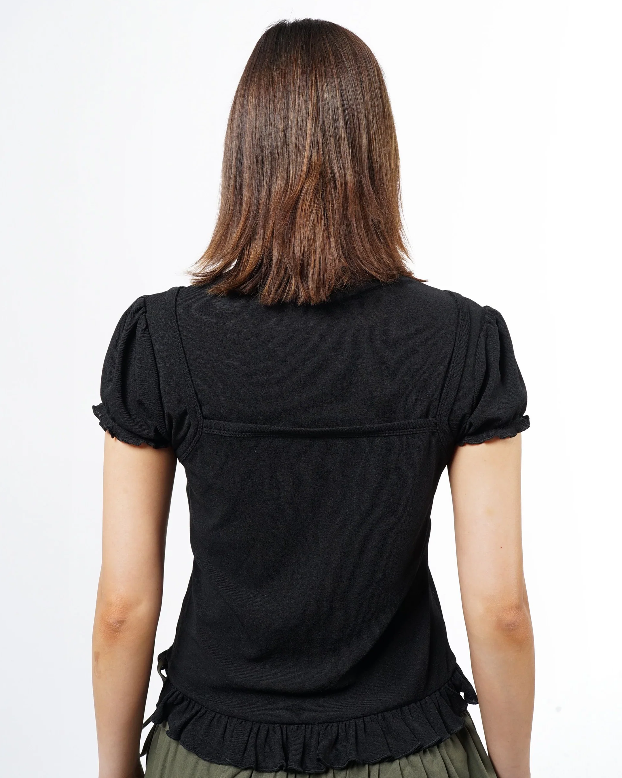 My Lucky Number Top - Black