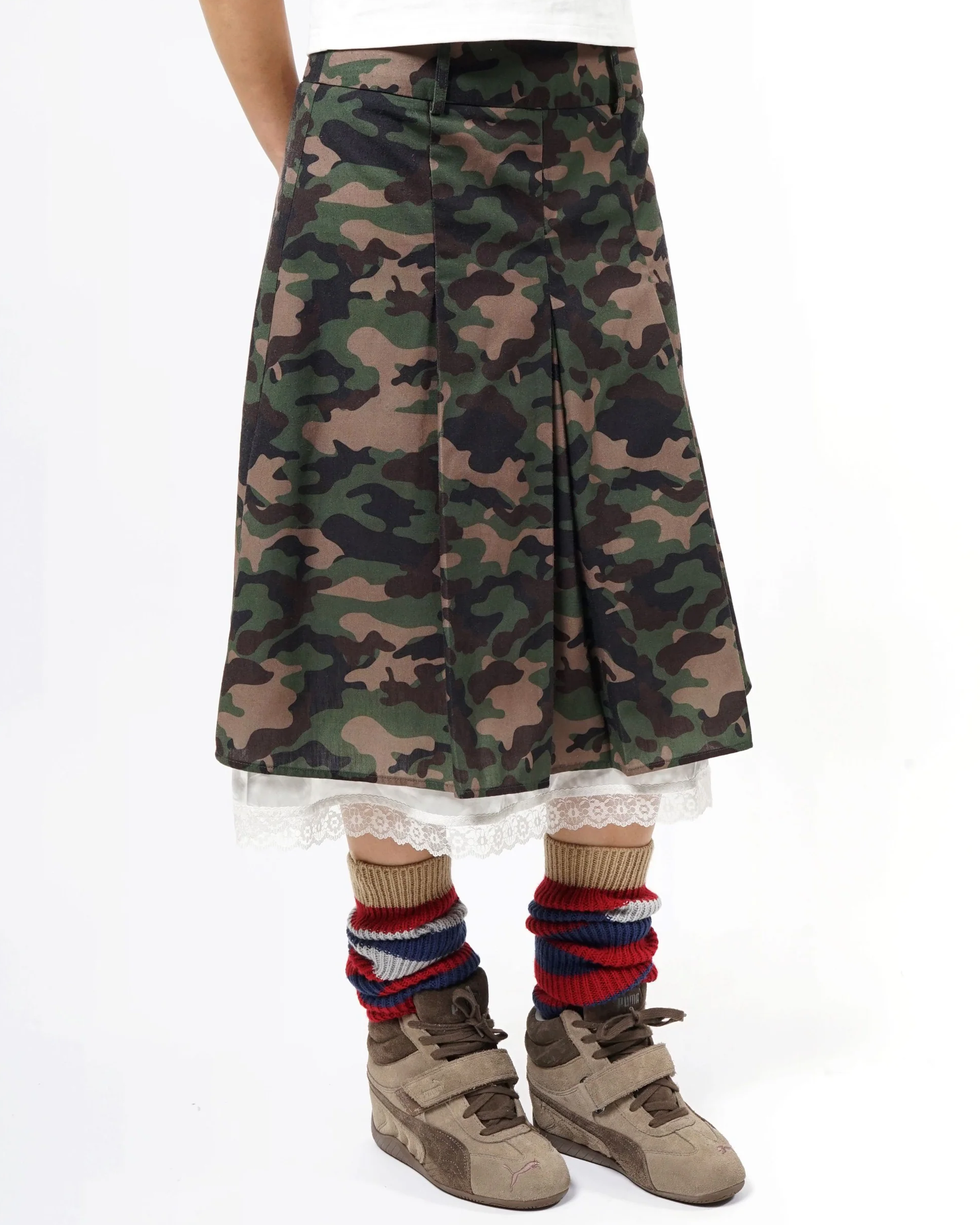 Bonnie Skirt - Camo