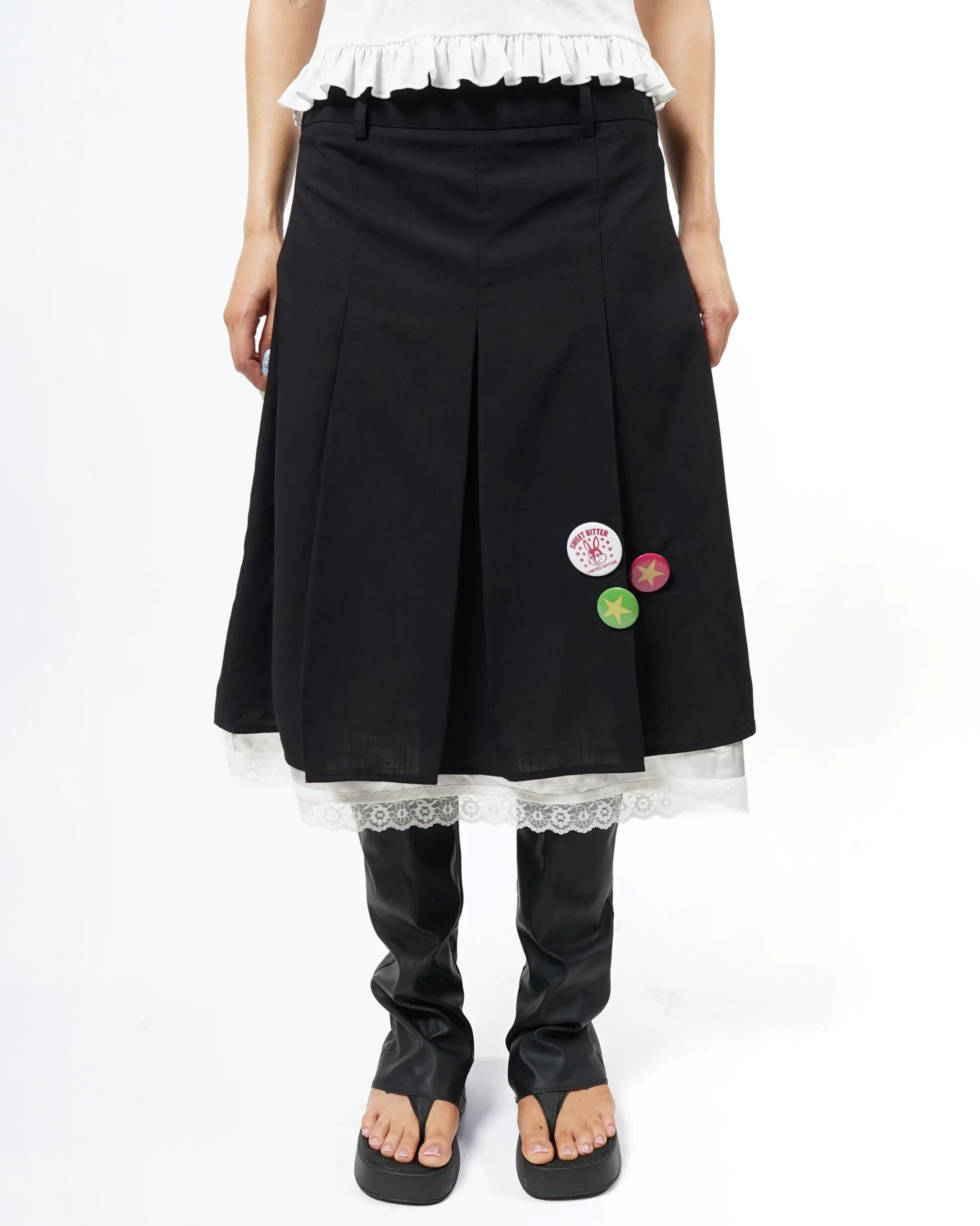 Bonnie Skirt - Black