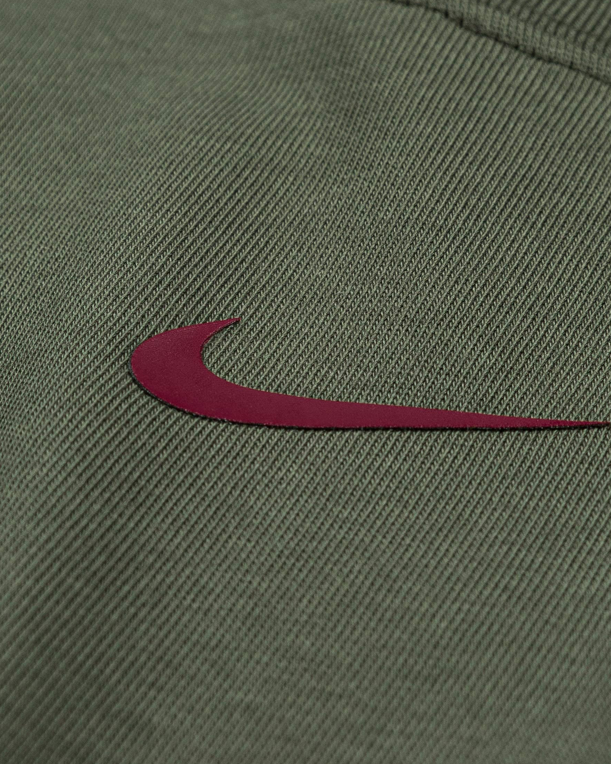 NOCTA Contrast Stitch T-Shirt - Cargo Khaki / Team Red