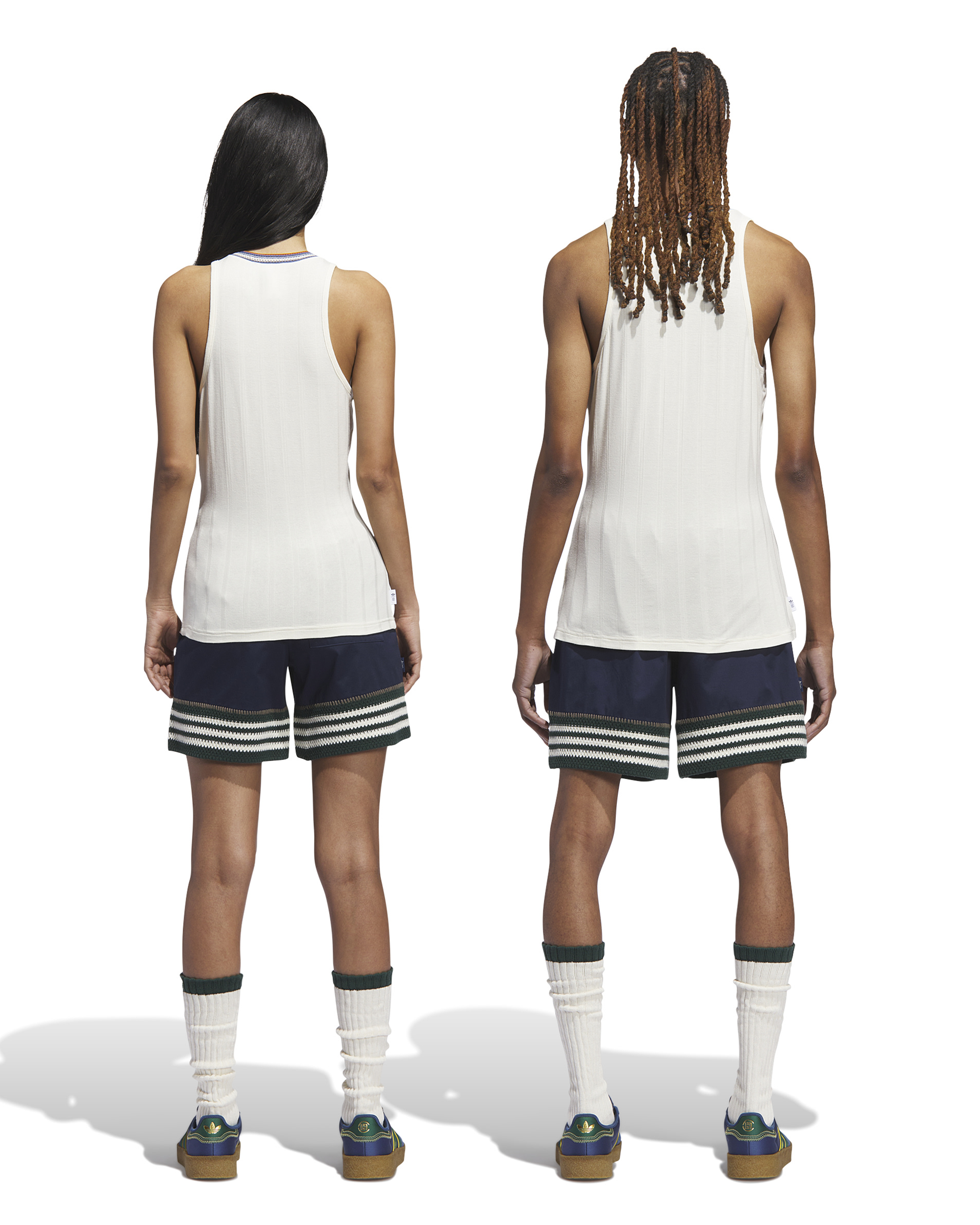 CLOT Knit Collar Tank - Cream