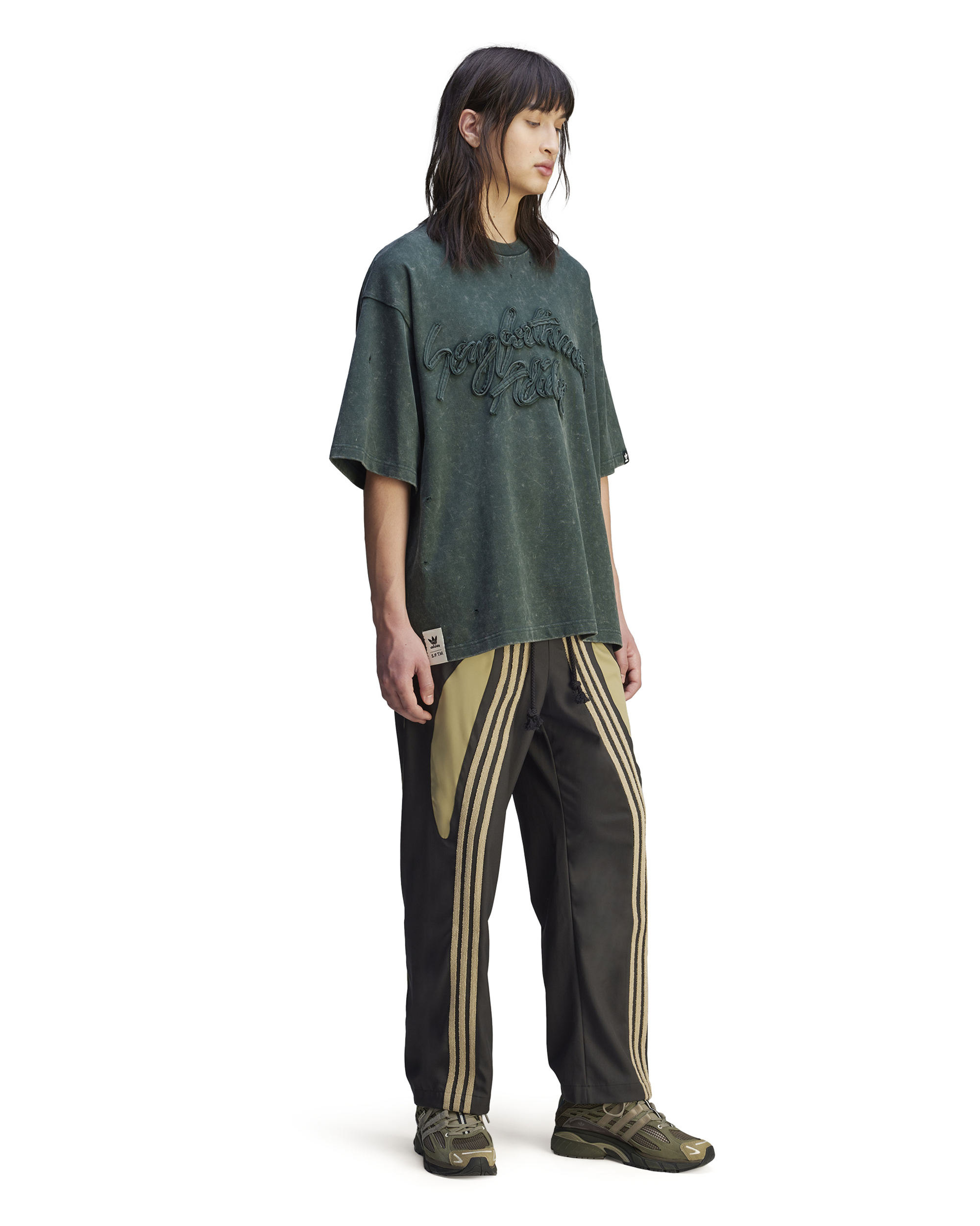 Song For The Mute Wash T-Shirt - Shadow Green