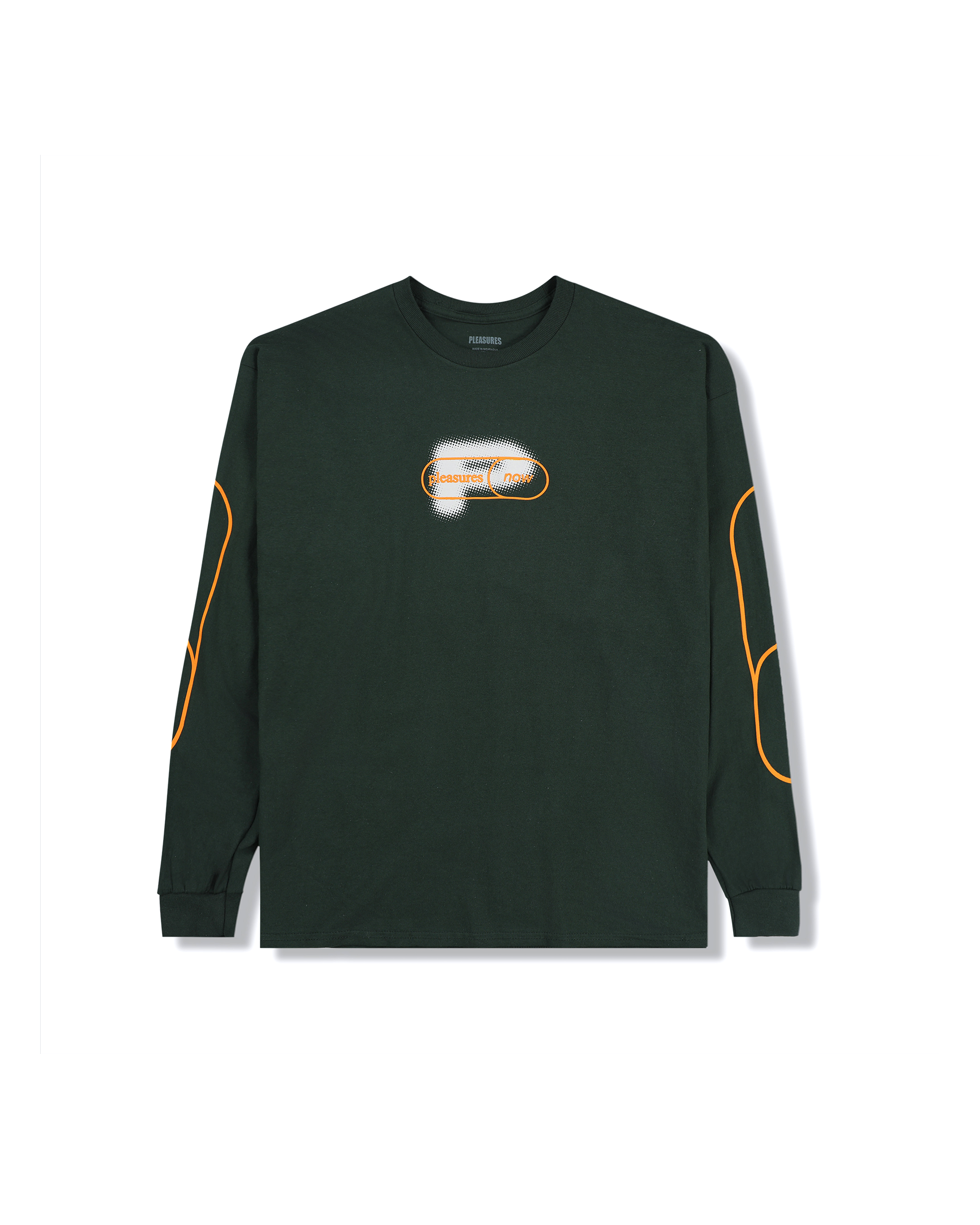 Pixel P L/S T-Shirt - Forest Green