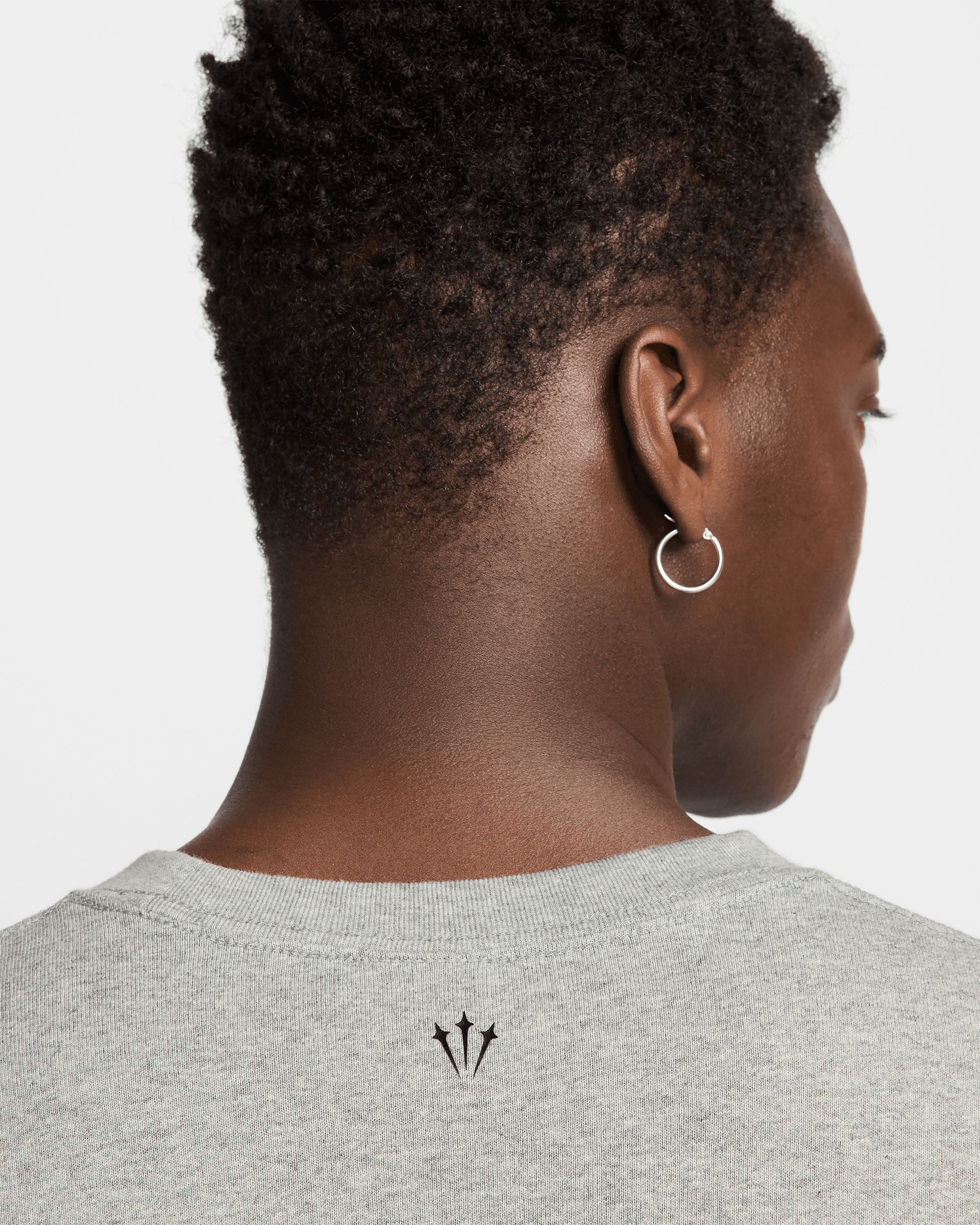 NOCTA Contrast Stitch T-Shirt - Dark Heather Grey
