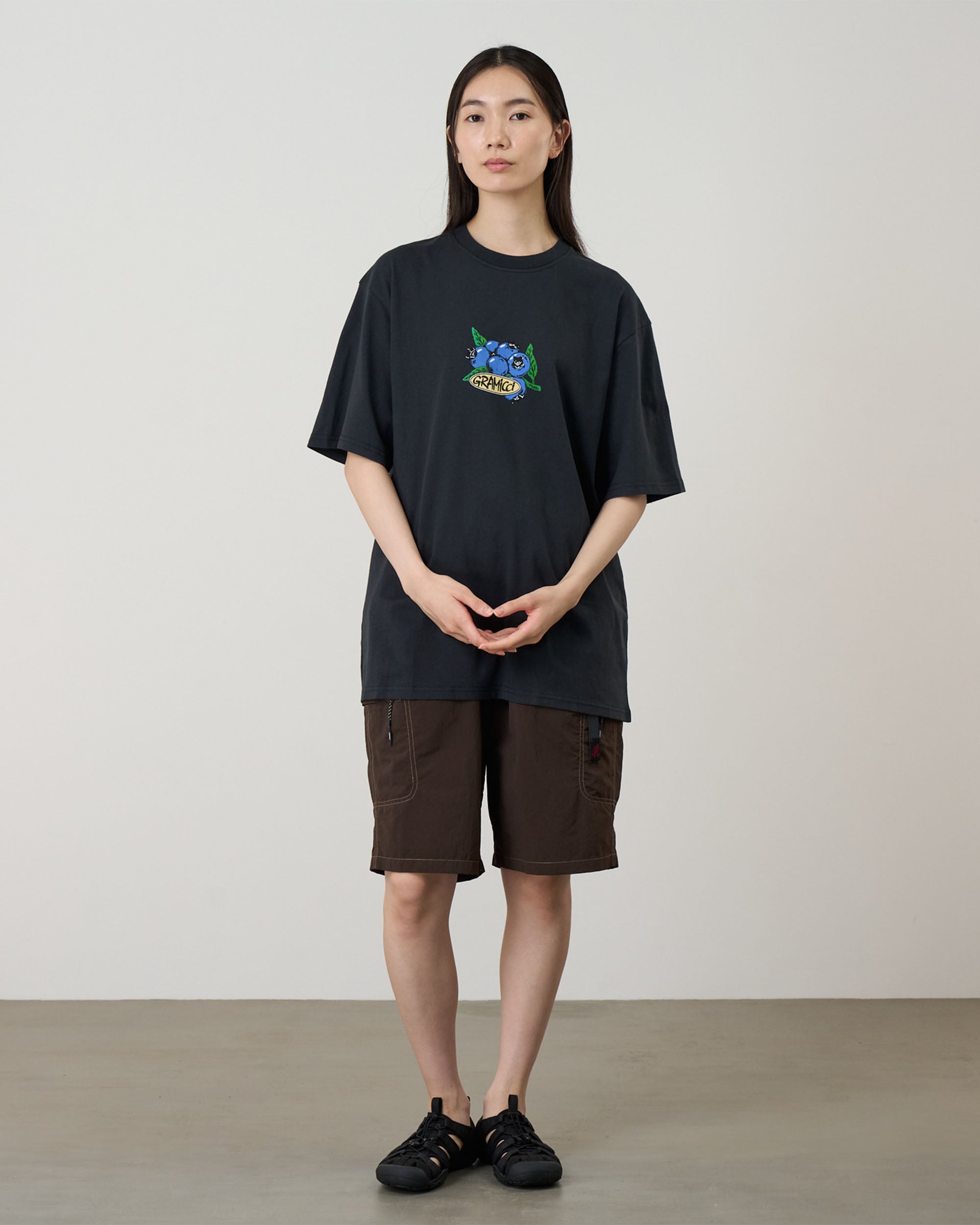 Blueberry T-Shirt - Vintage Black