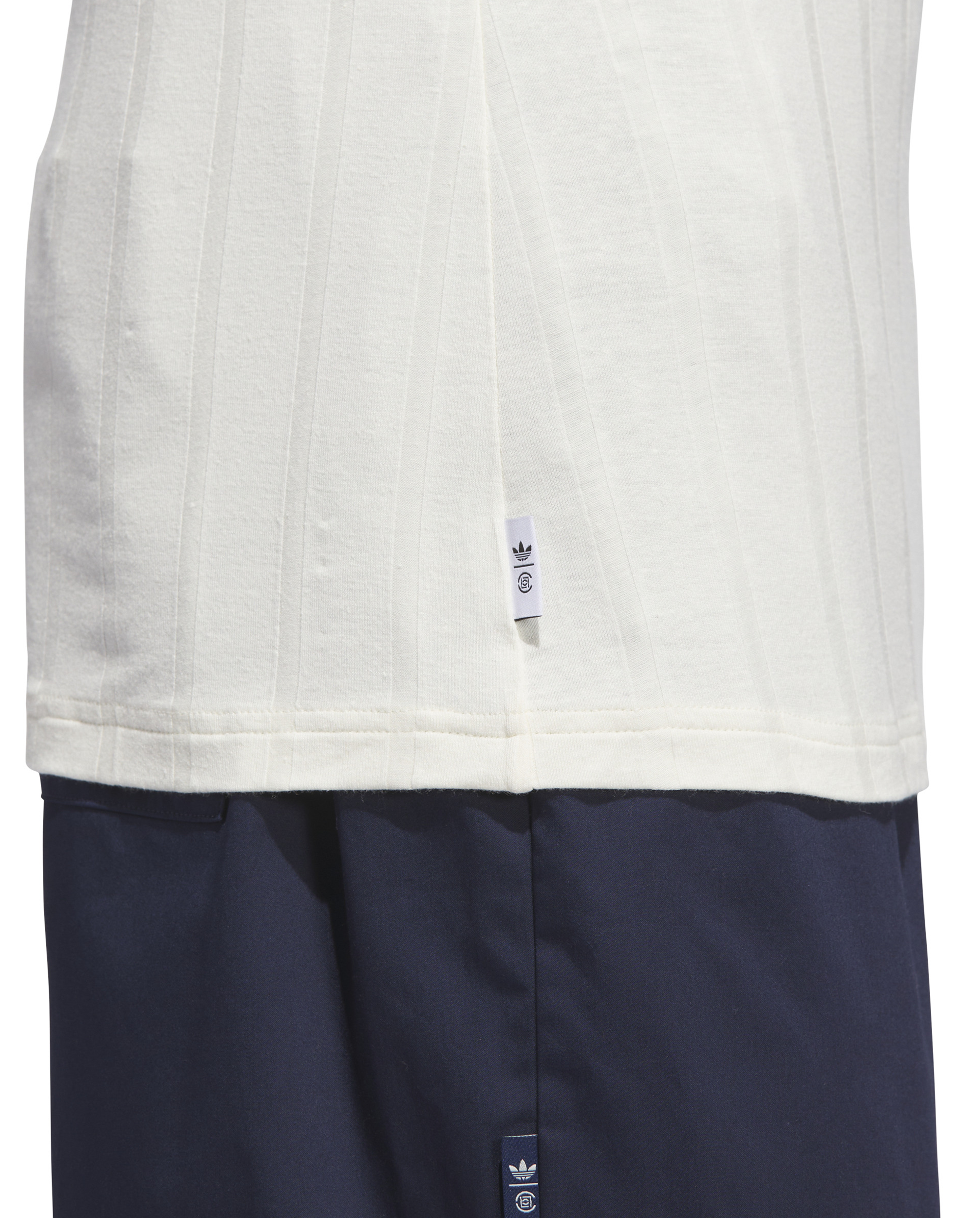 CLOT Knit Collar Tank - Cream