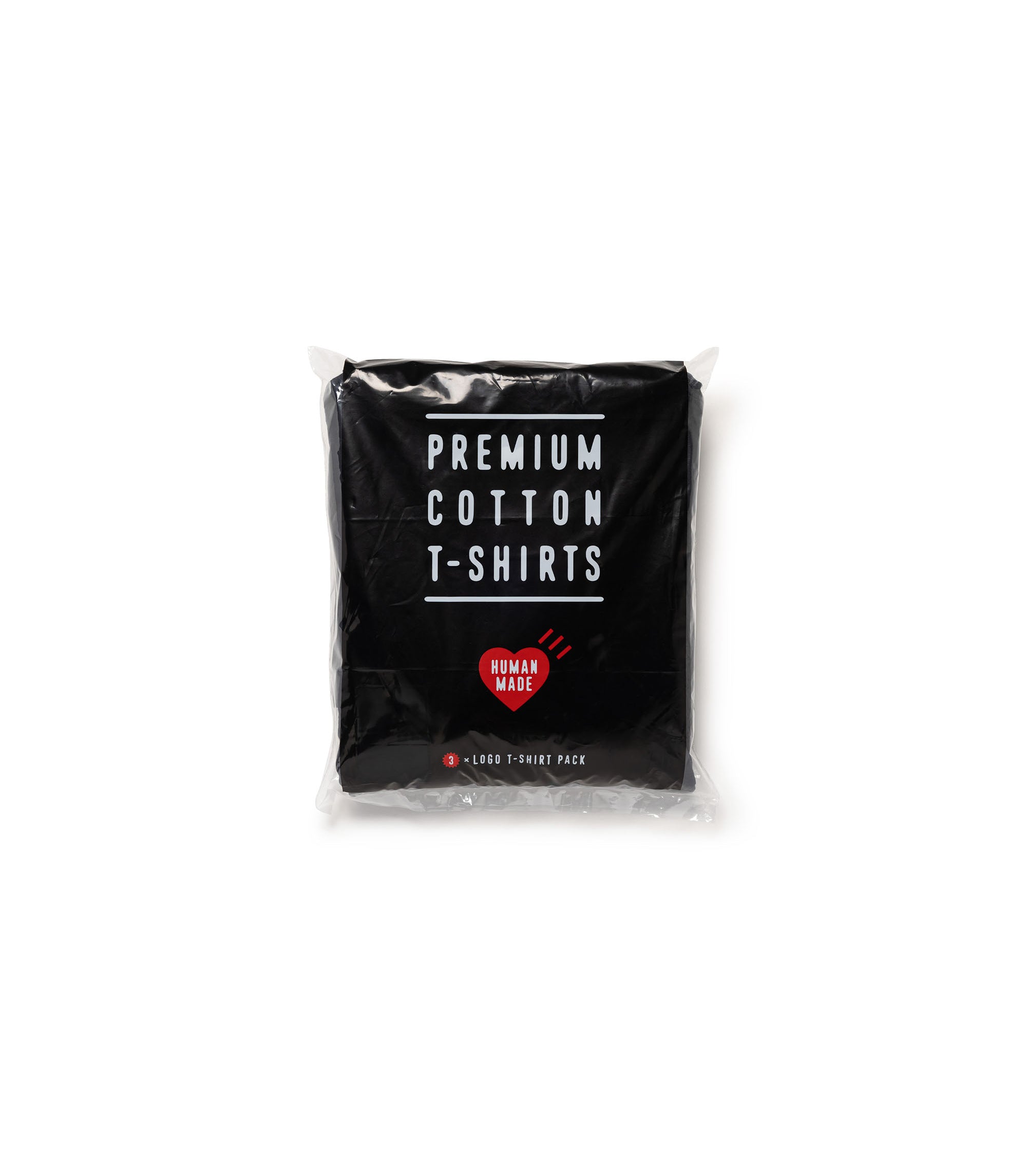 3-Pack T-shirt Set - Black