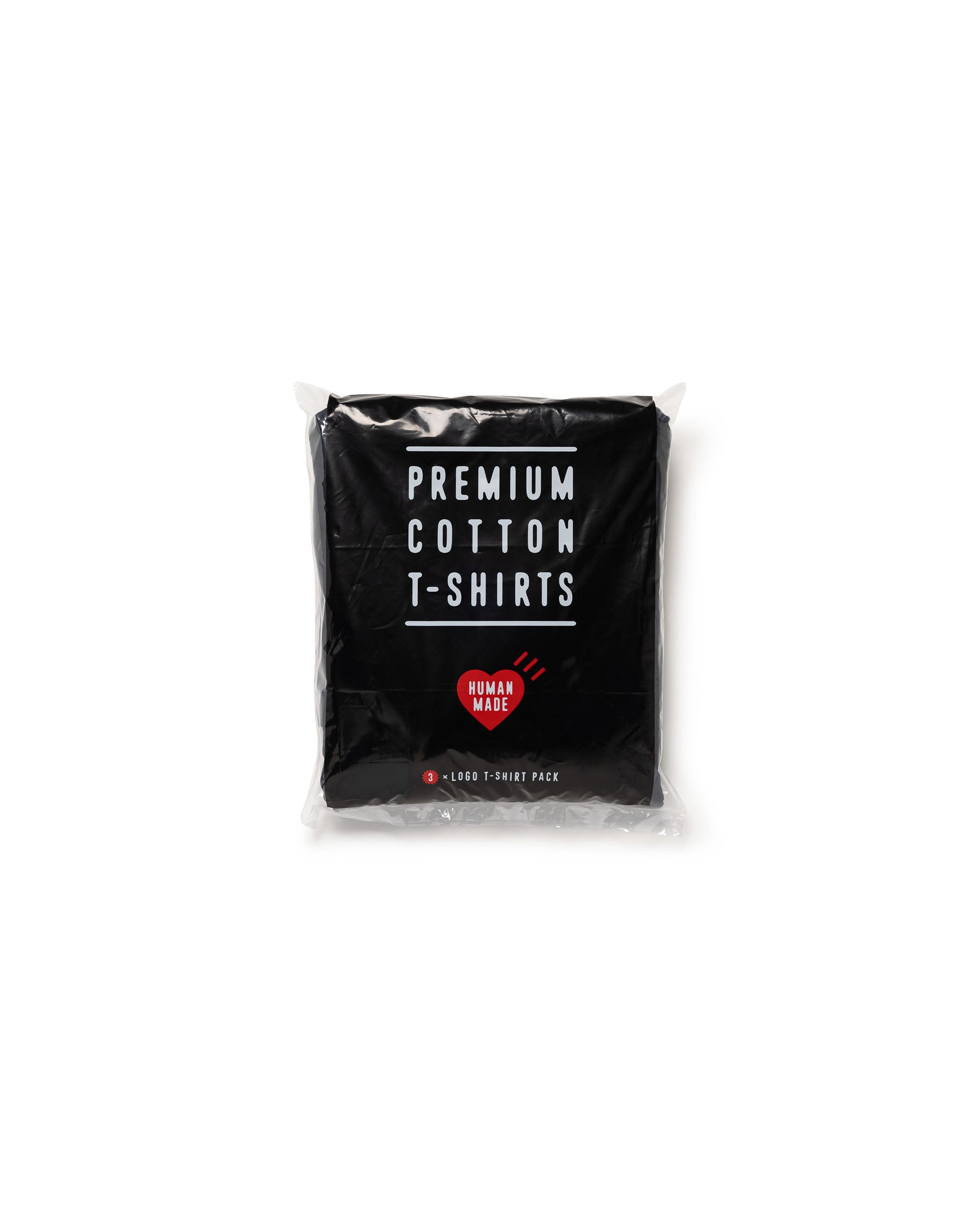 3-Pack T-shirt Set - Black