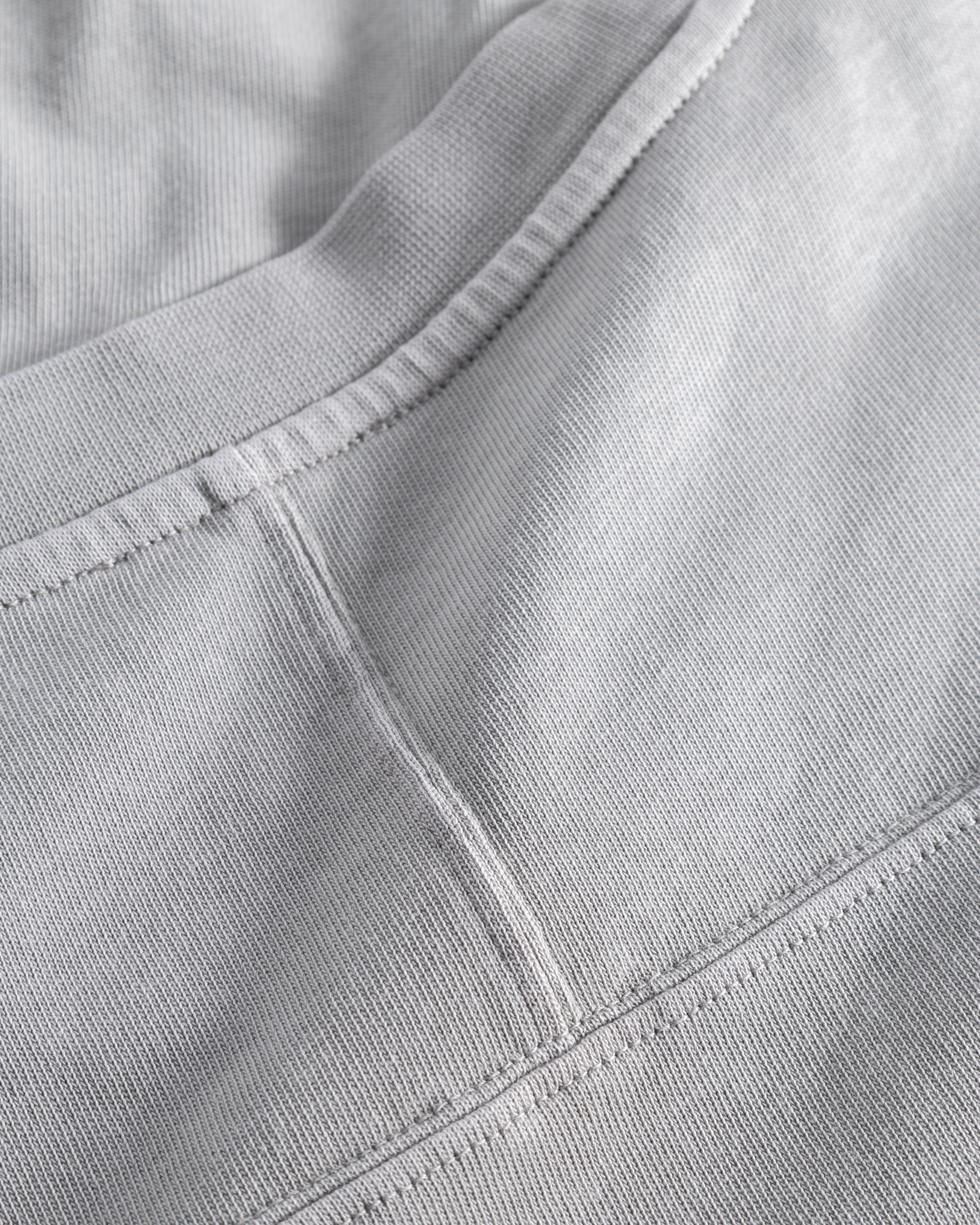Simon Heavy N Patch T-shirt - Weather Grey